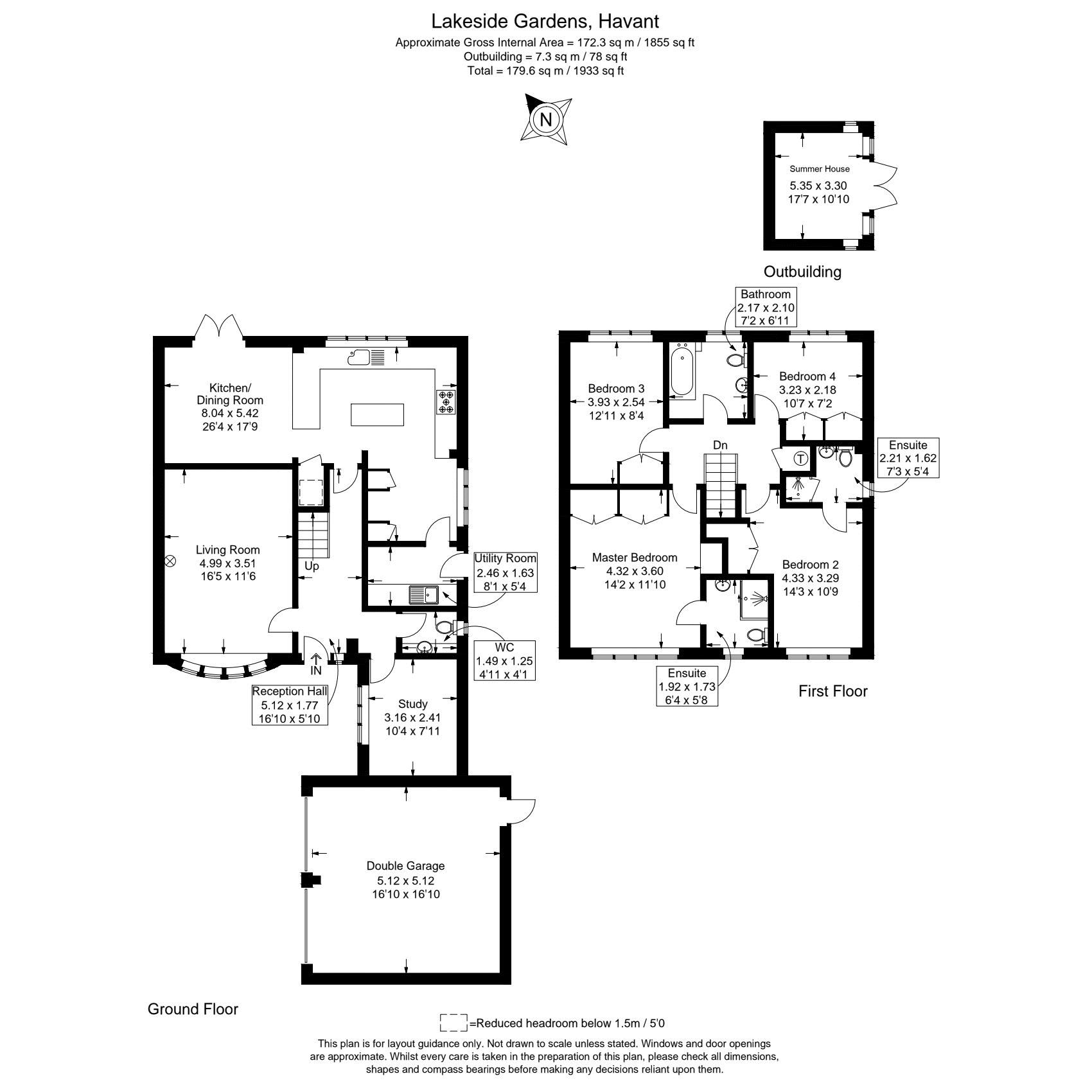 9, Lakeside Gardens, Havant floorplan