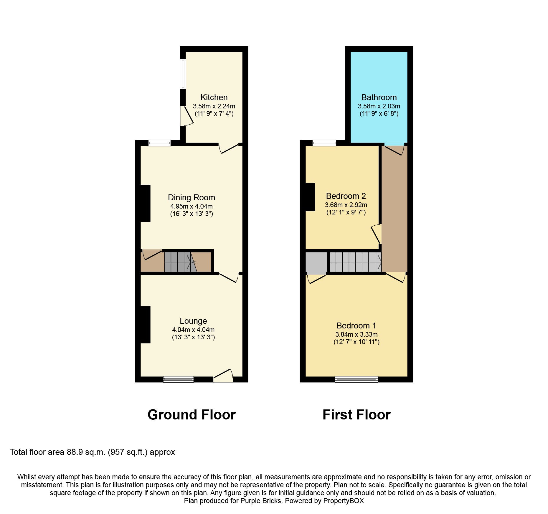 Abbott Road, Mansfield NG19, 2 bedroom terraced house for sale