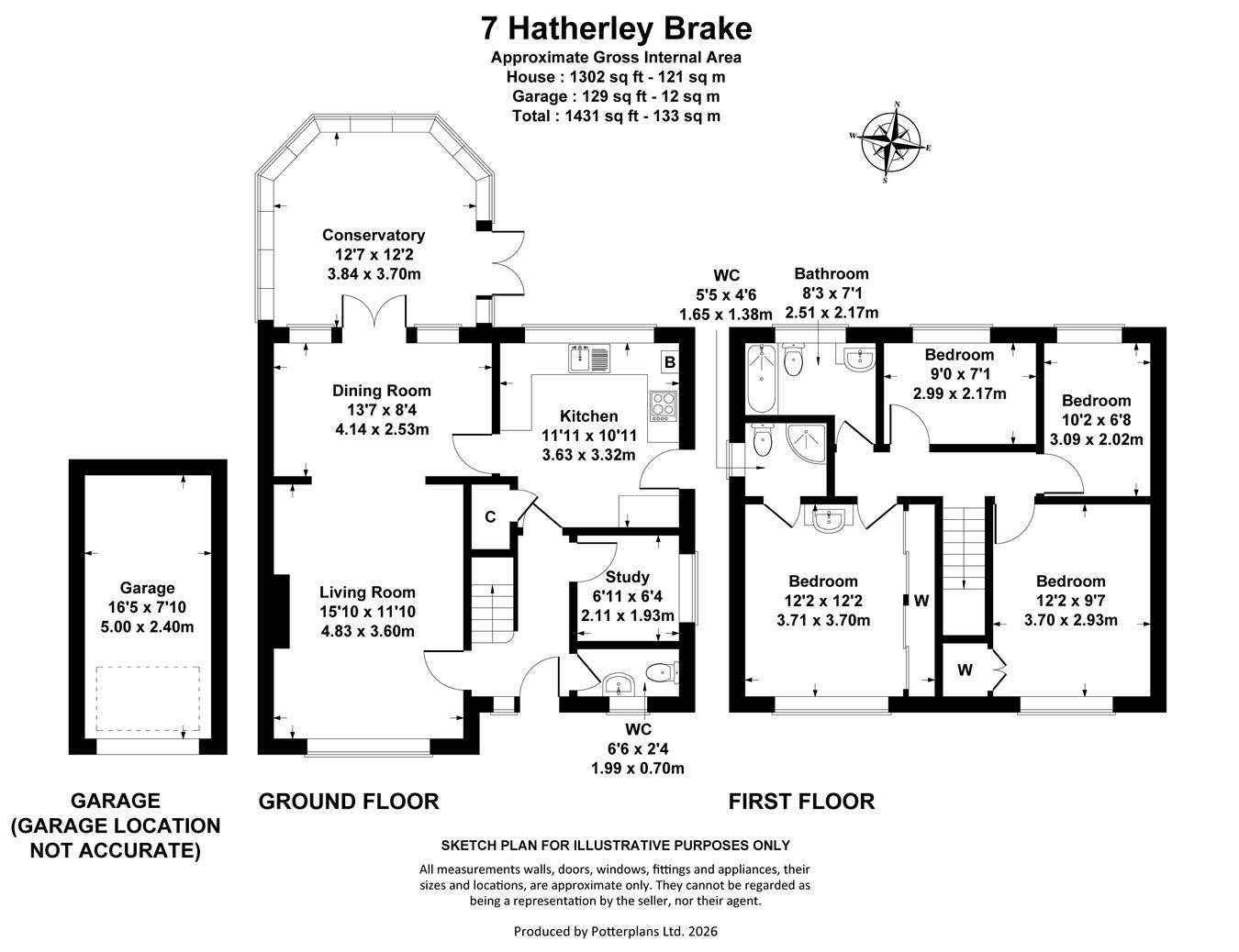 7, Hatherley Brake, Cheltenham floorplan