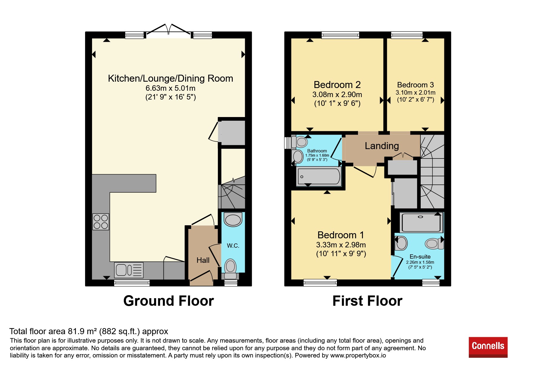 6, Ruby Close, Maidstone floorplan