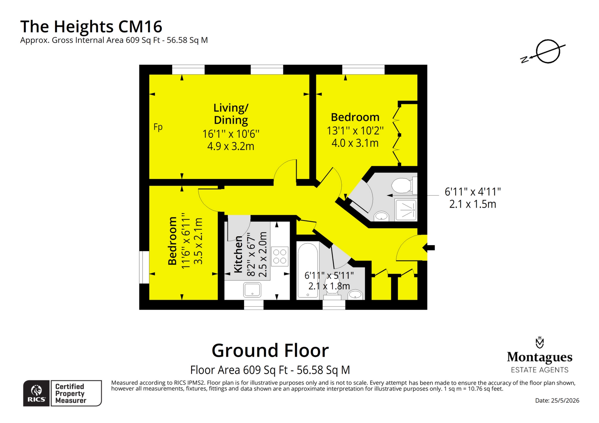 16 The Heights, Forest Drive, Epping floorplan