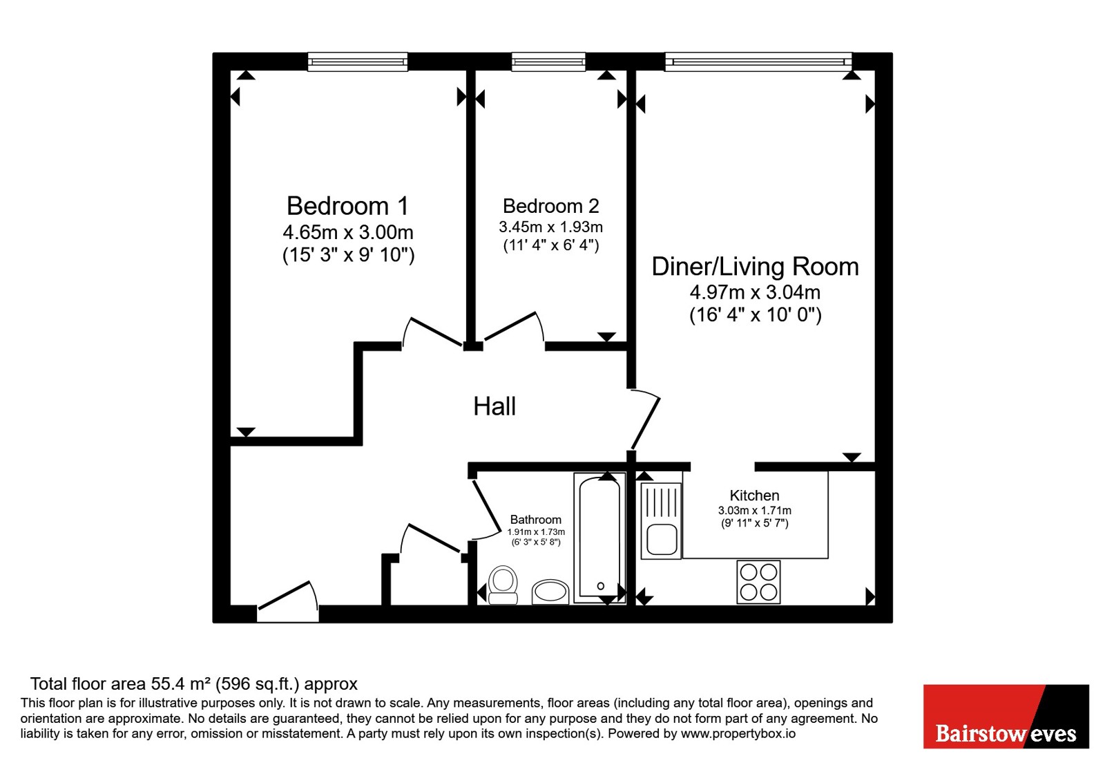 Arisdale Avenue, Essex floorplan