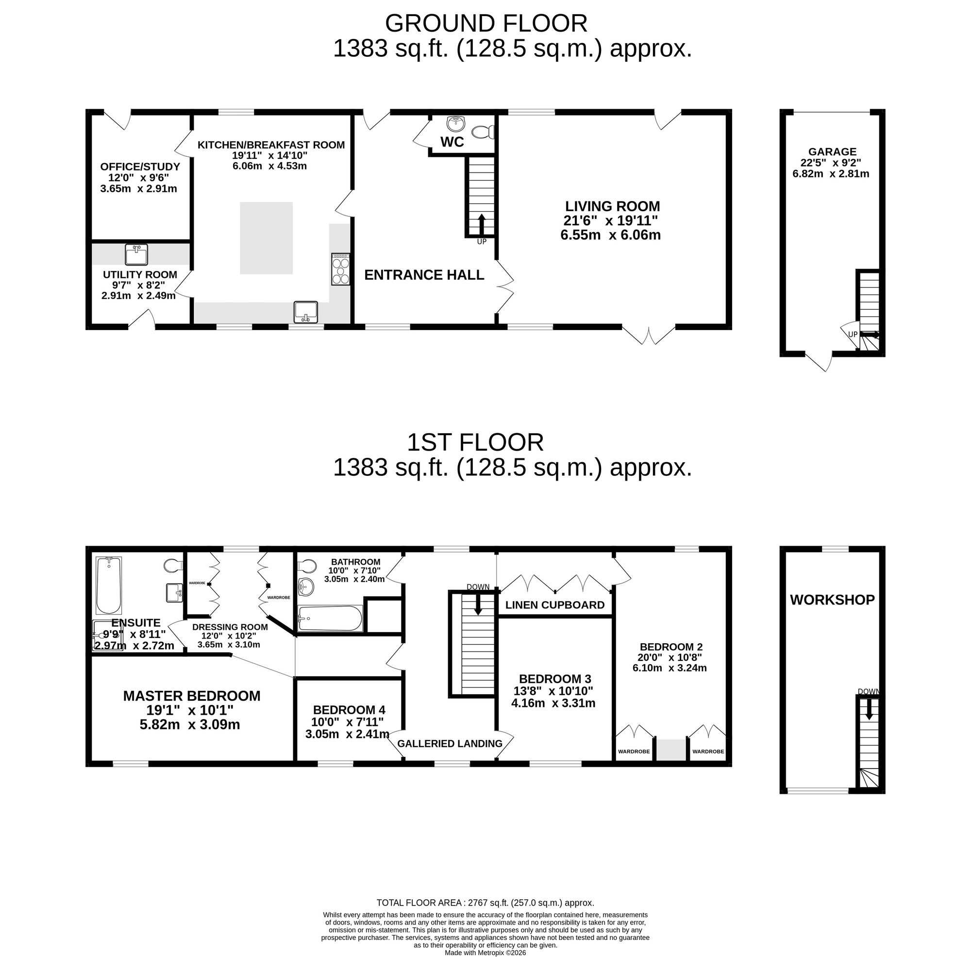 3 Balterley Court, Crewe floorplan