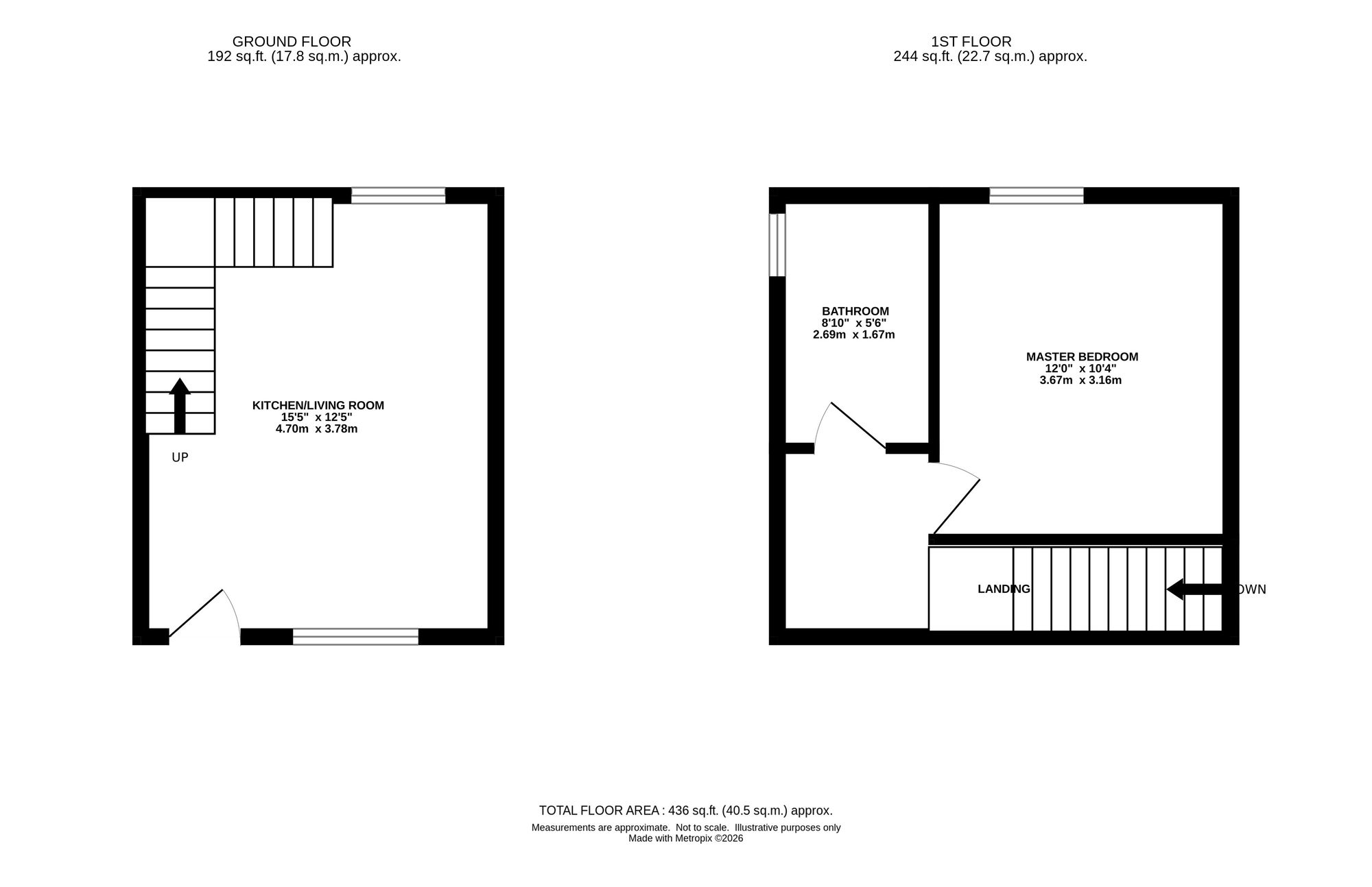 14, Half Street, Macclesfield, SK11 floorplan