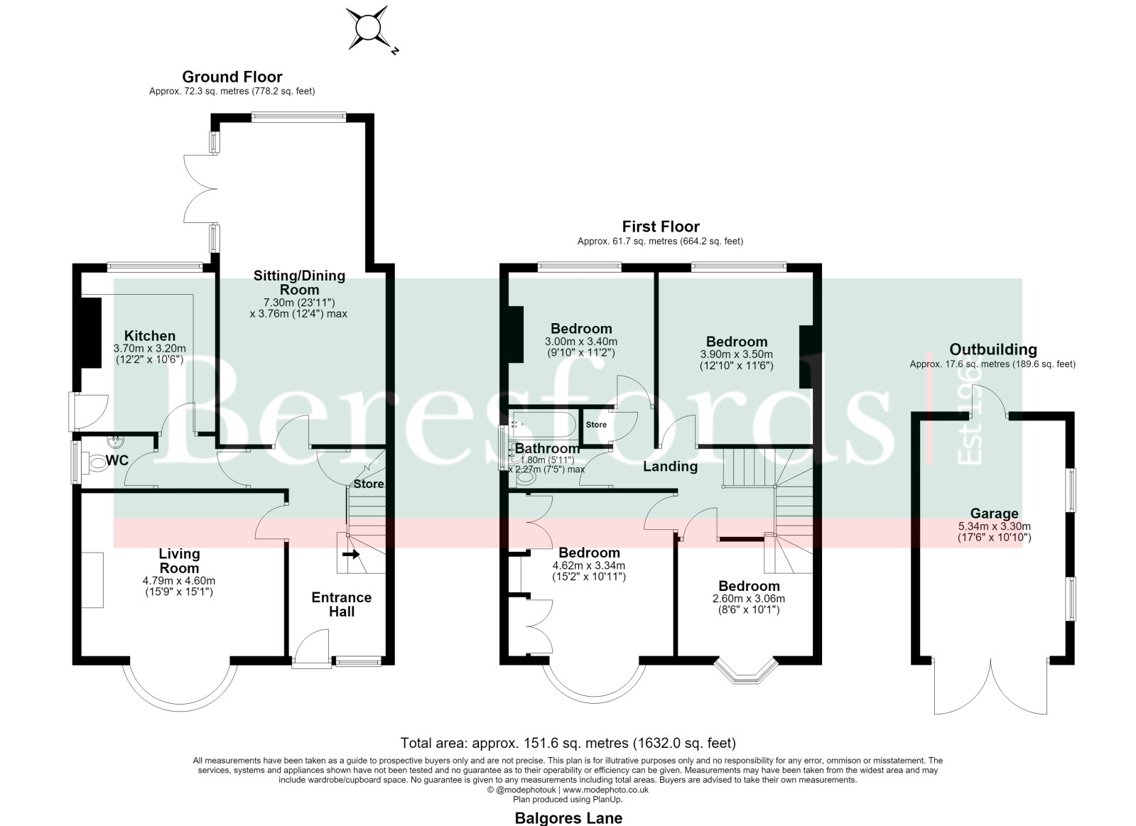 178, Balgores Lane, Romford floorplan