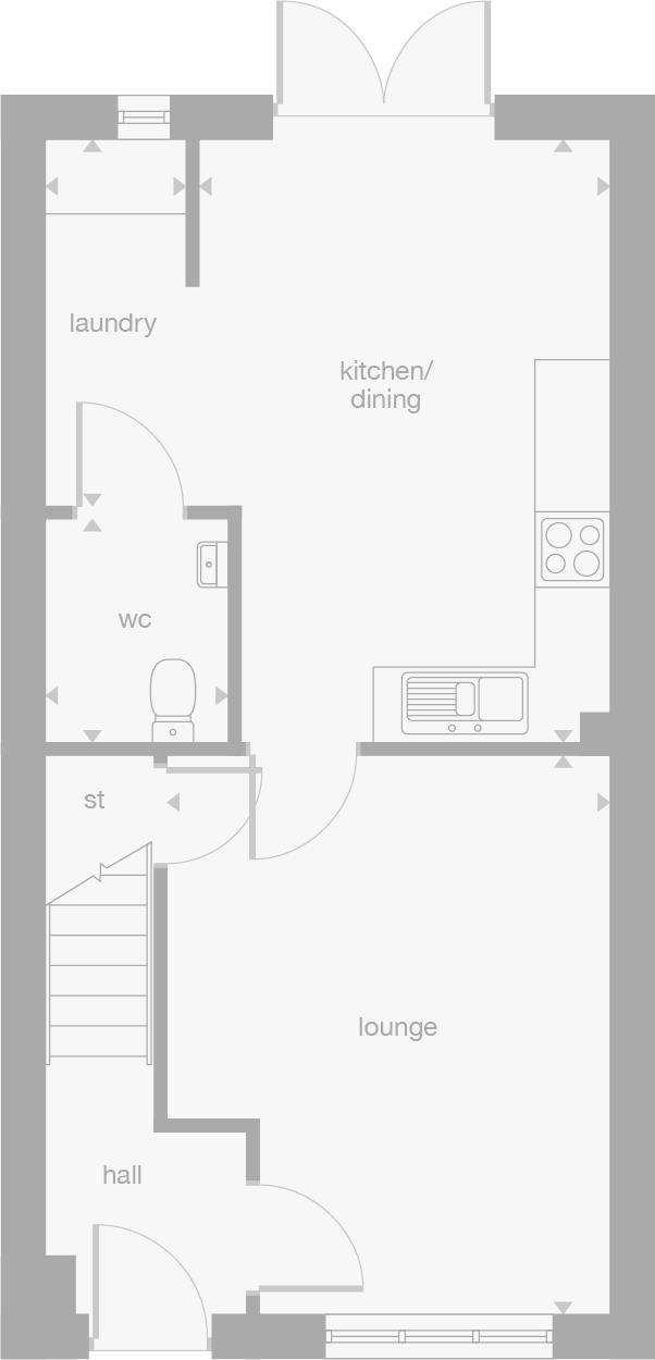 109, Felks Stile Road, Off Blackmoorfoot Road, Huddersfield floorplan