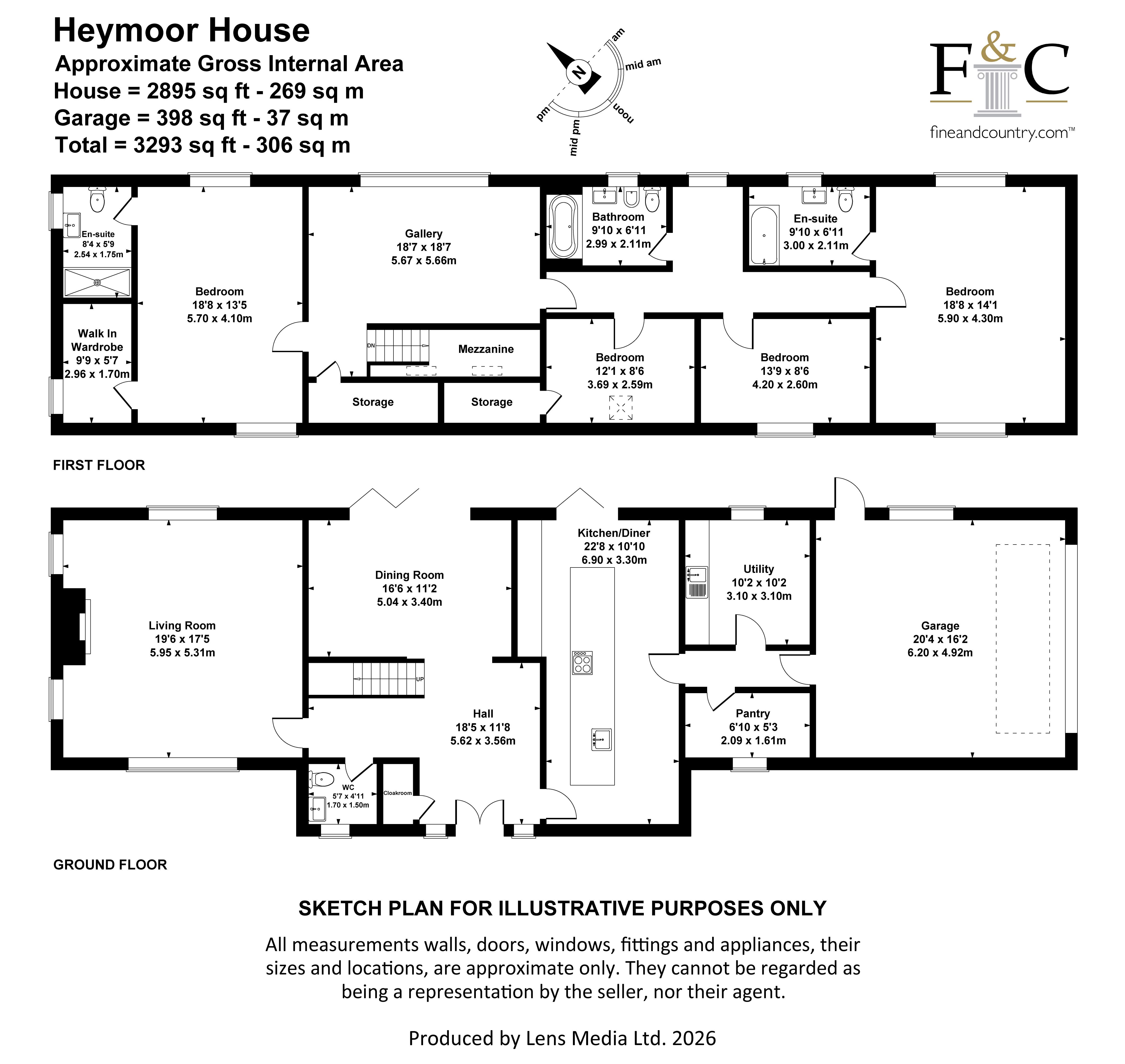 Heymoor House,, Harwood Lane, Great Harwood floorplan