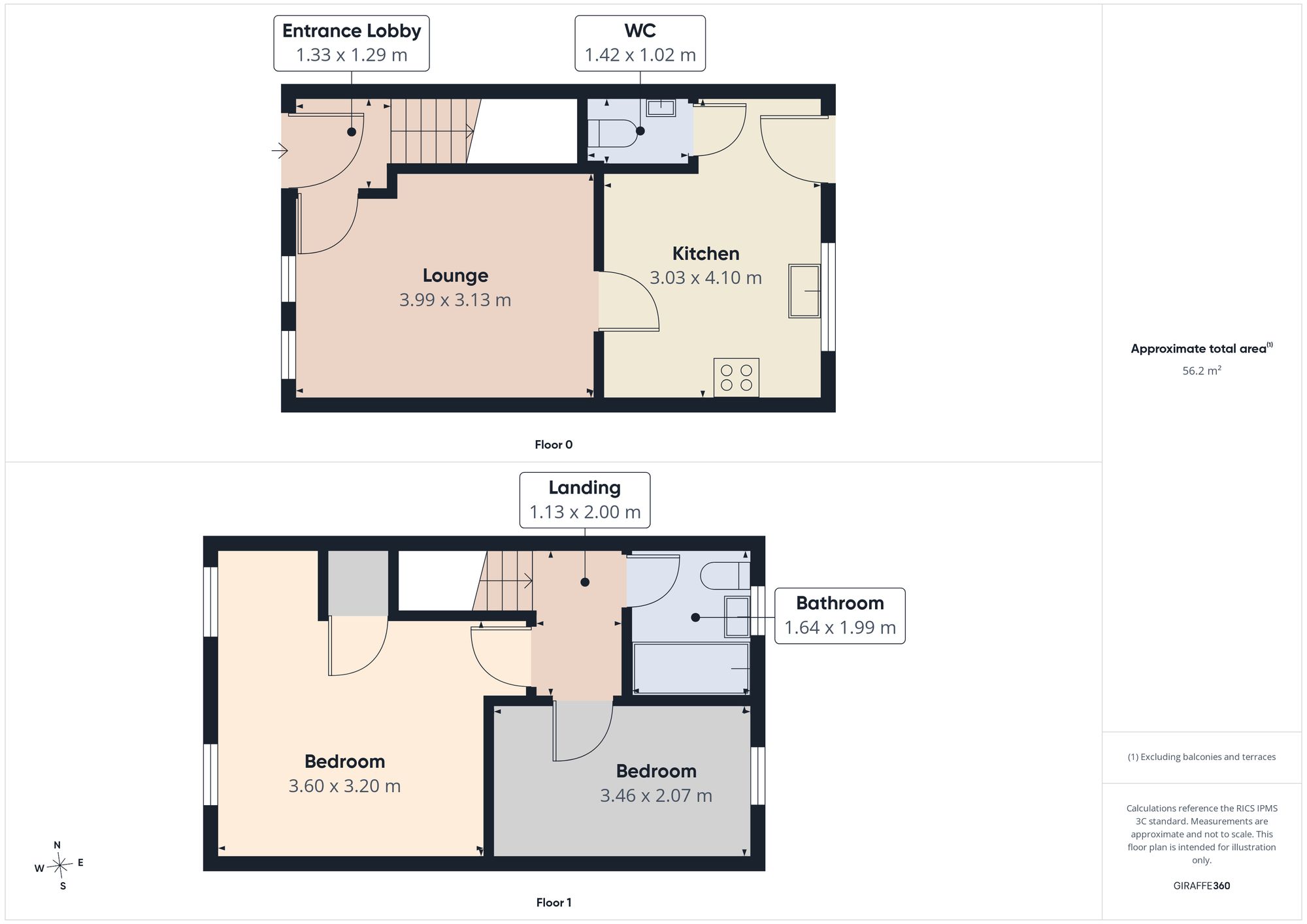 3 Grasmoor View, Sunderland floorplan