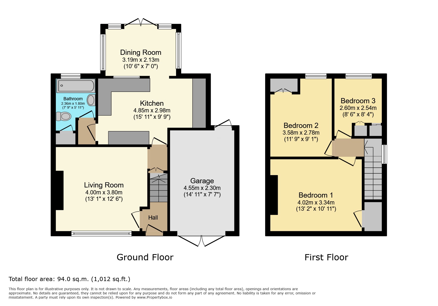 6 Federation Street, Leicester floorplan