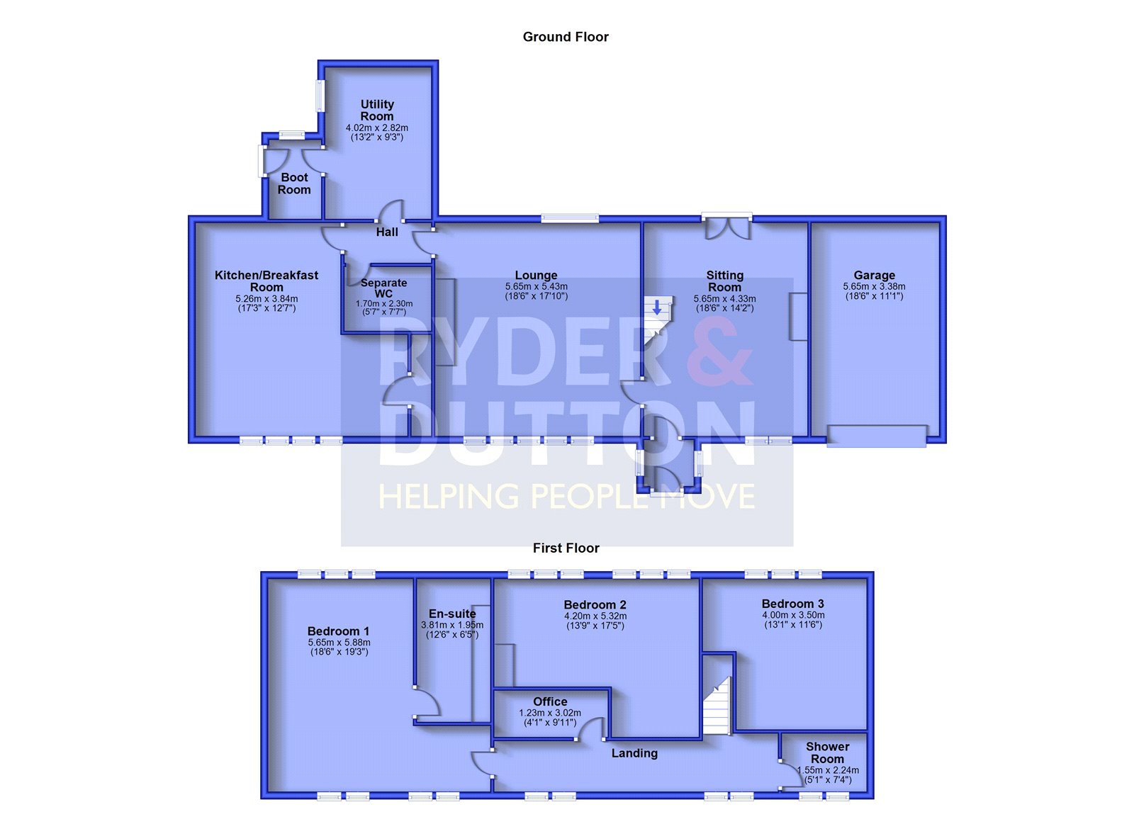 80, Lane Head Road, Oldham floorplan
