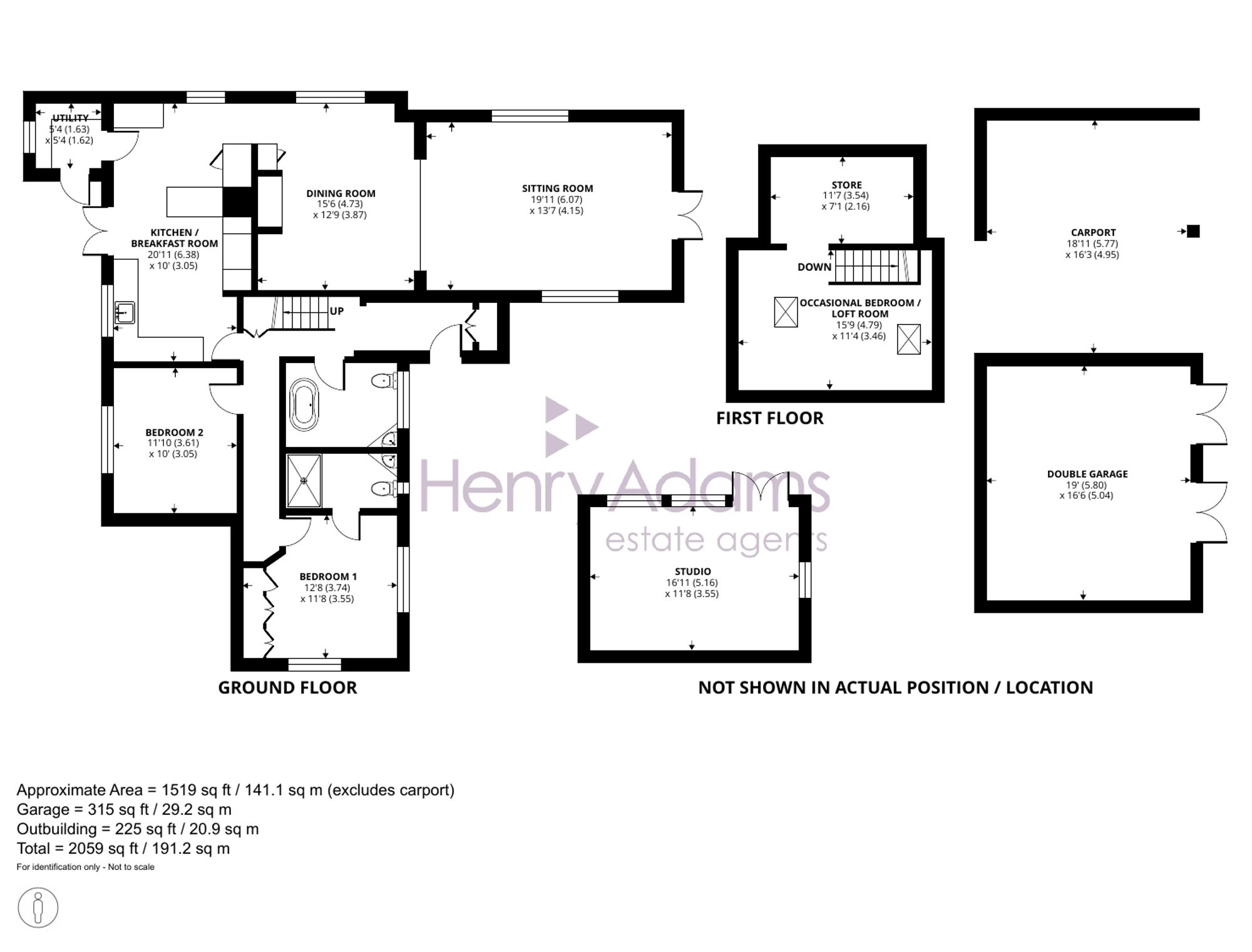 Tusker Broomers Hill Lane, Pulborough floorplan