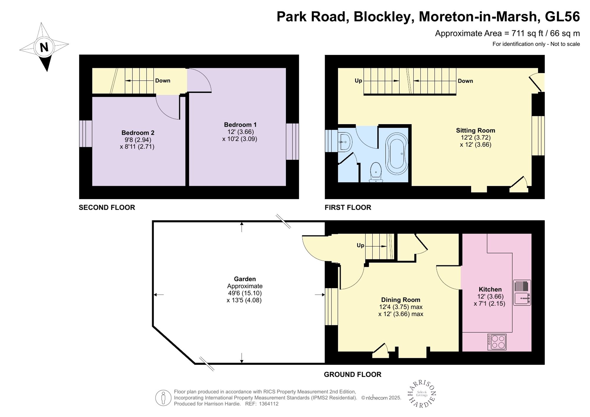 44 Park Road, Moreton-In-Marsh floorplan