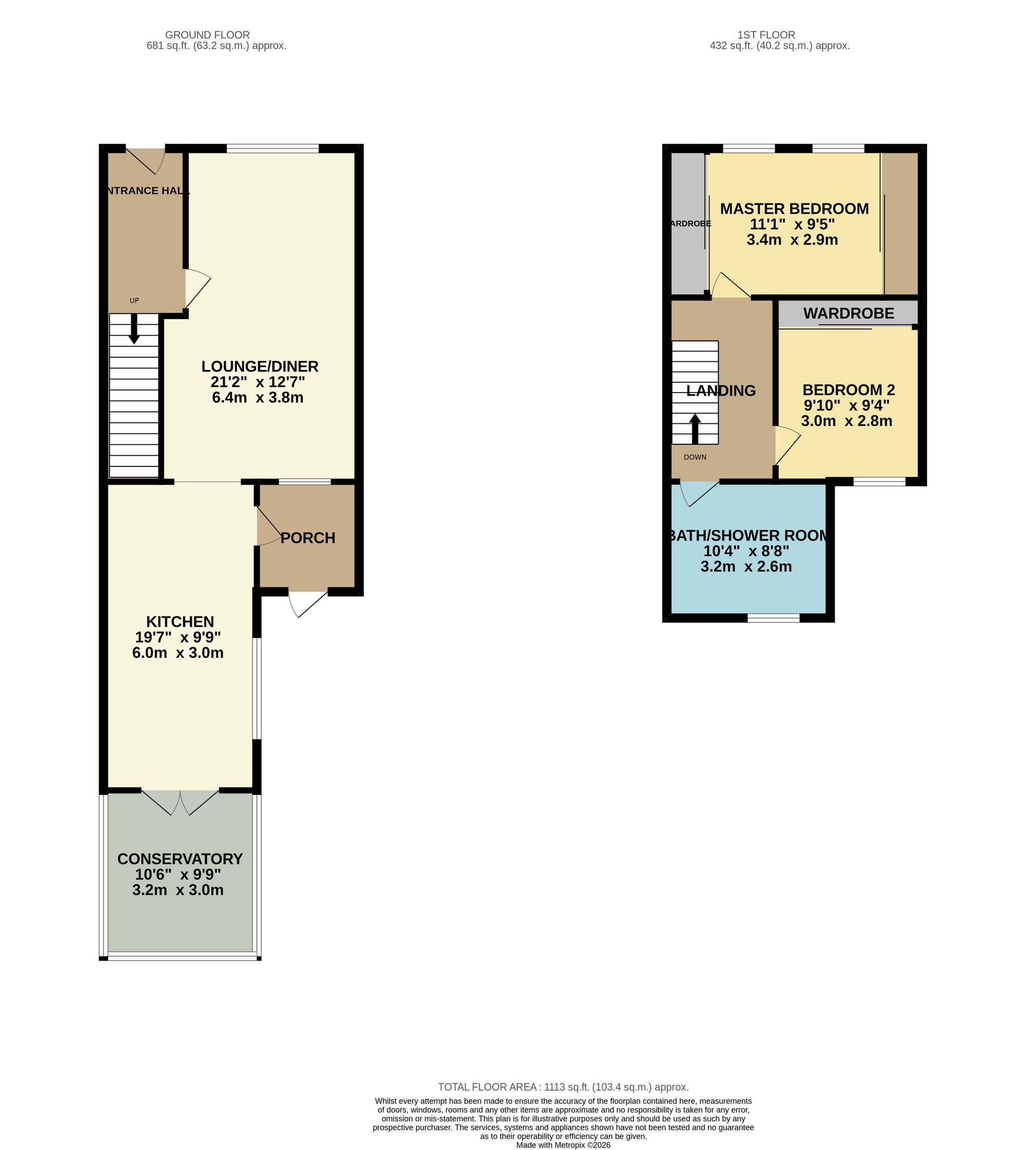 47 Gilfach Street, Bargoed floorplan