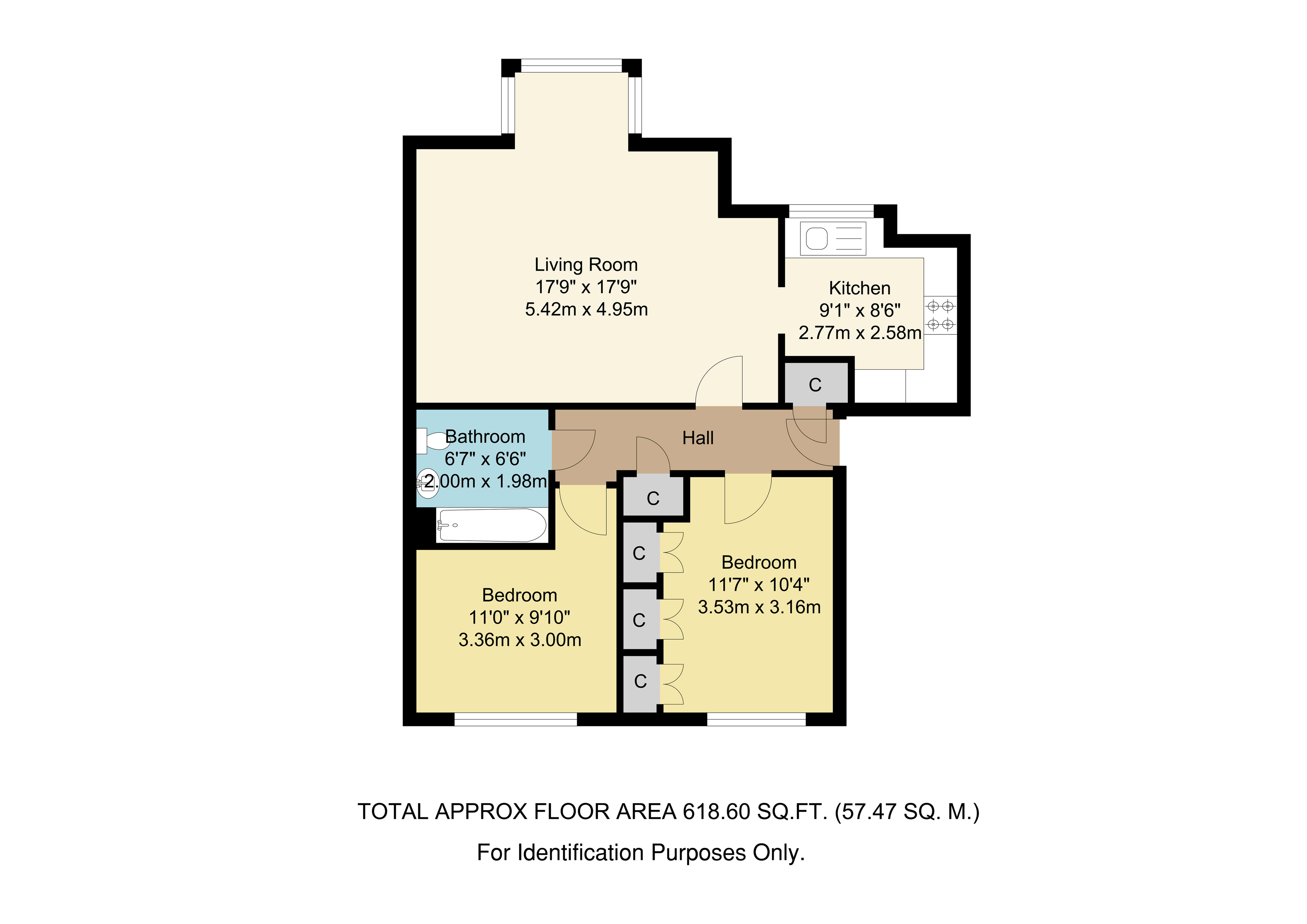 9, Albion Mews, Kent floorplan