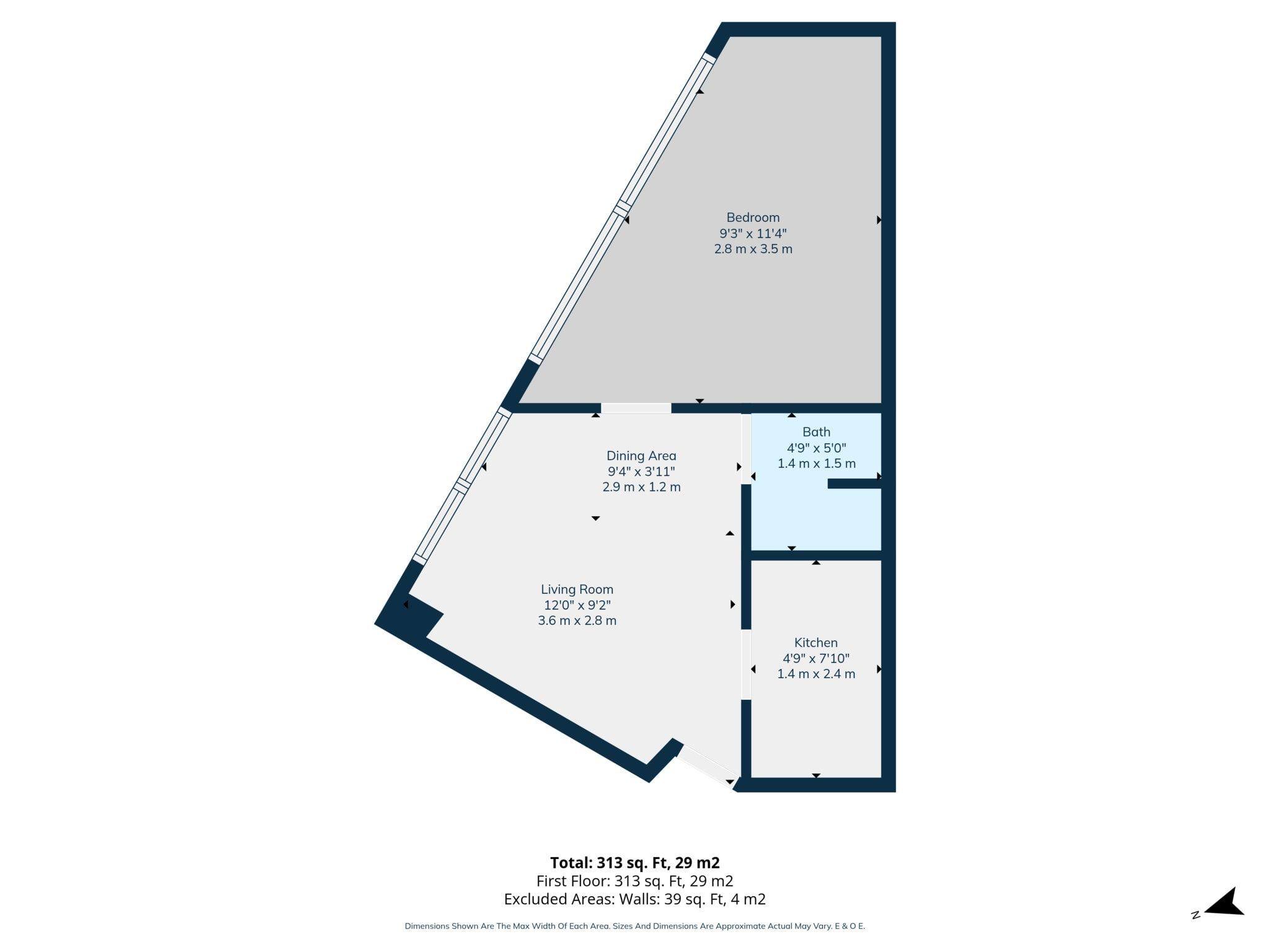 Flat 2, London floorplan
