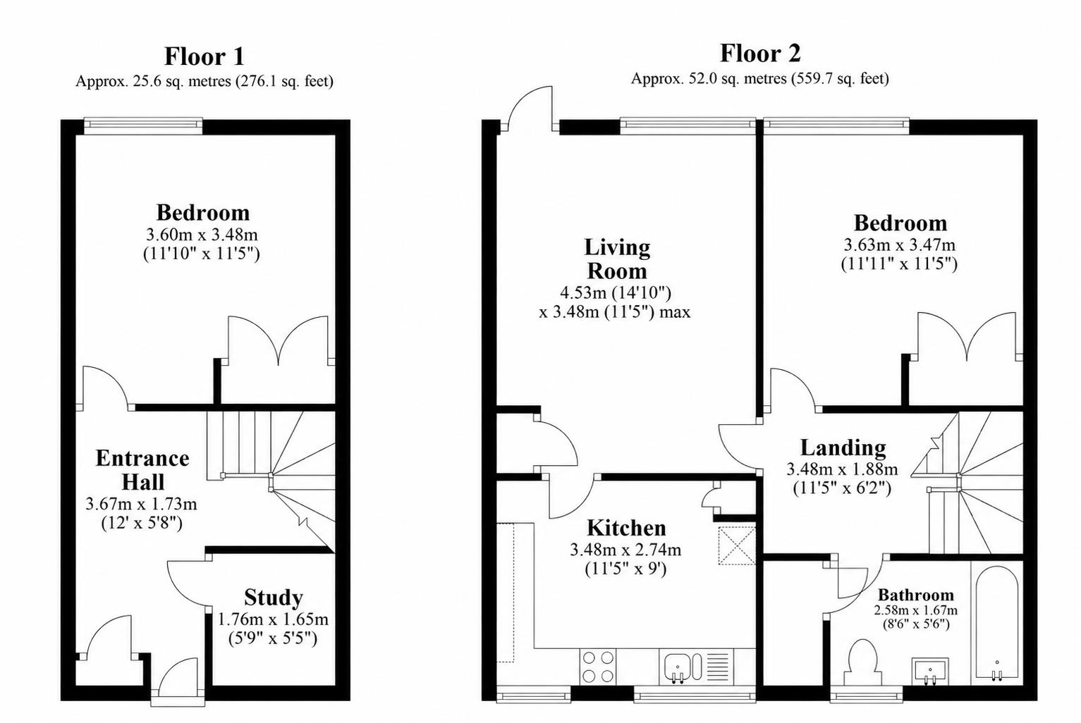 103, Cornwell Close, GOSPORT floorplan