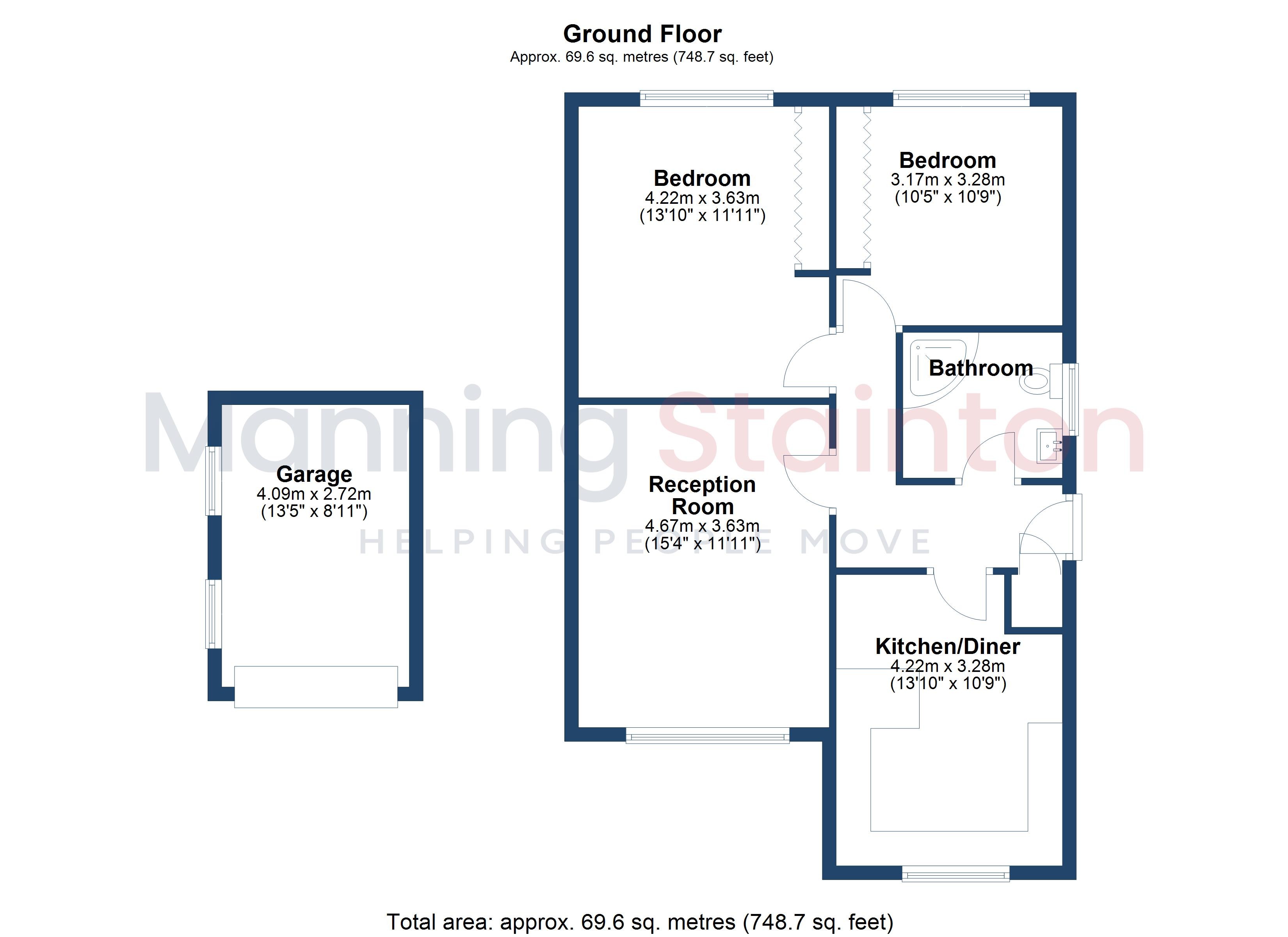 14, North Grove Drive, West Yorkshire floorplan
