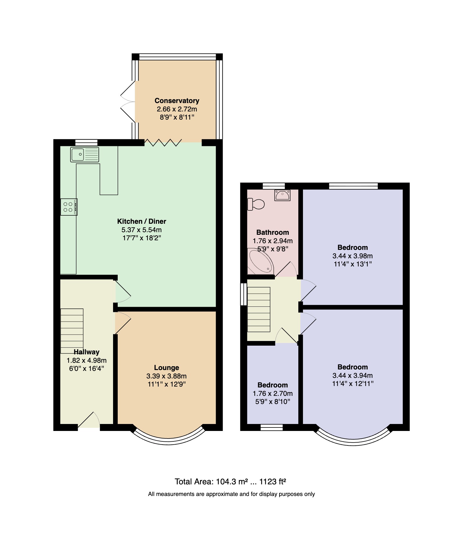 4, Lawson Road, Blackpool floorplan