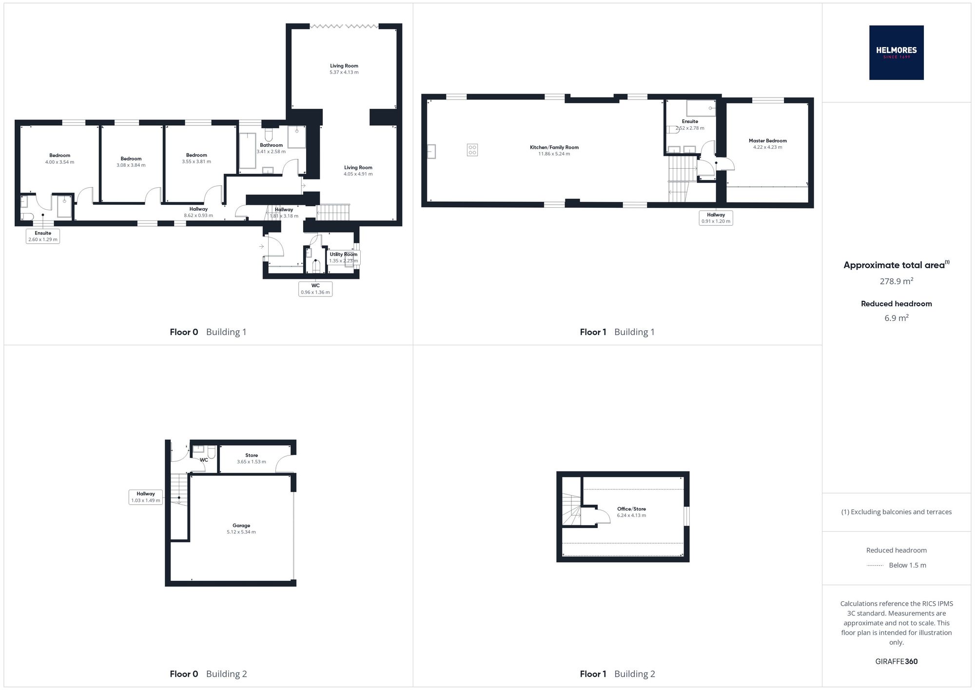 The Grain Loft, Crediton floorplan