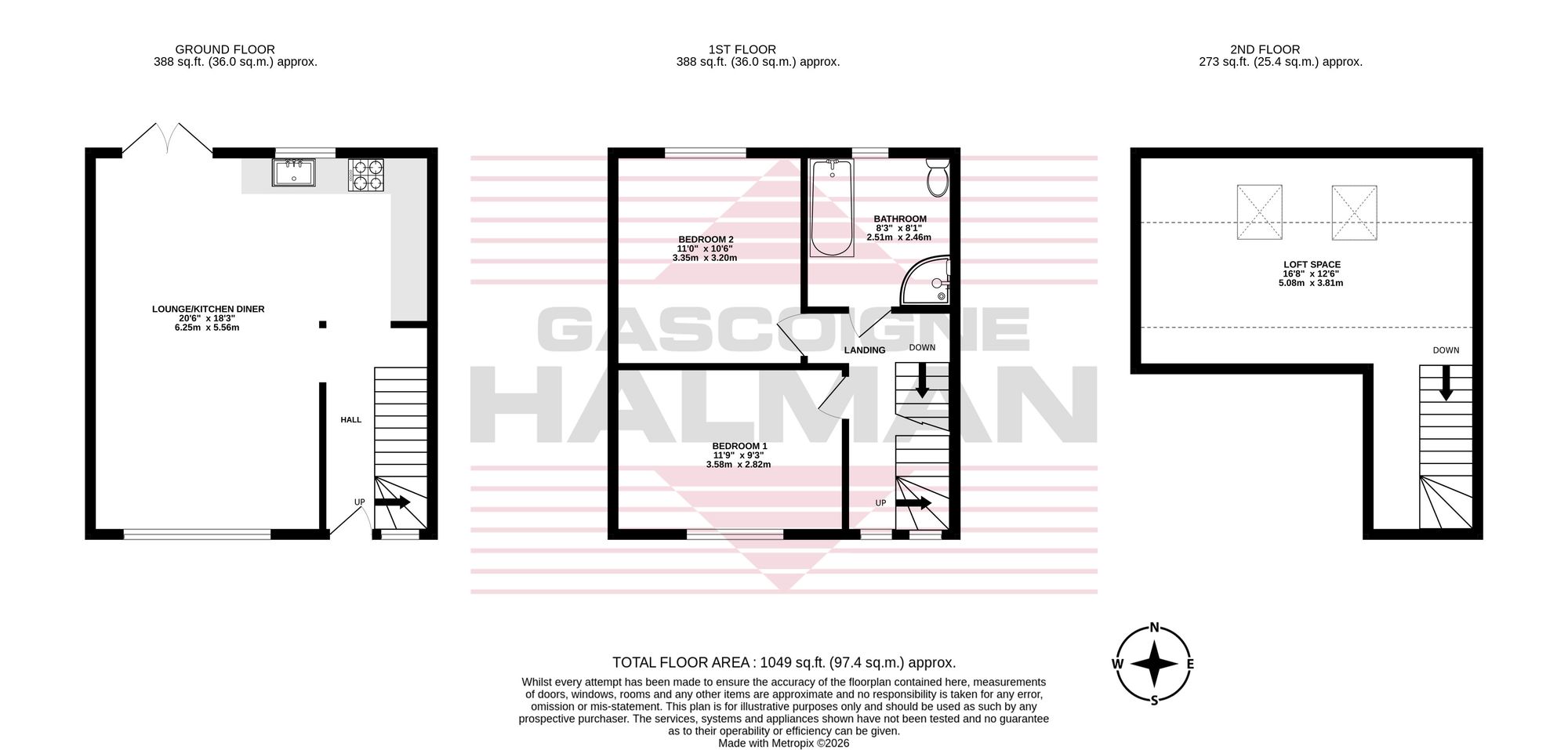46 Colwyn Road, Cheadle floorplan