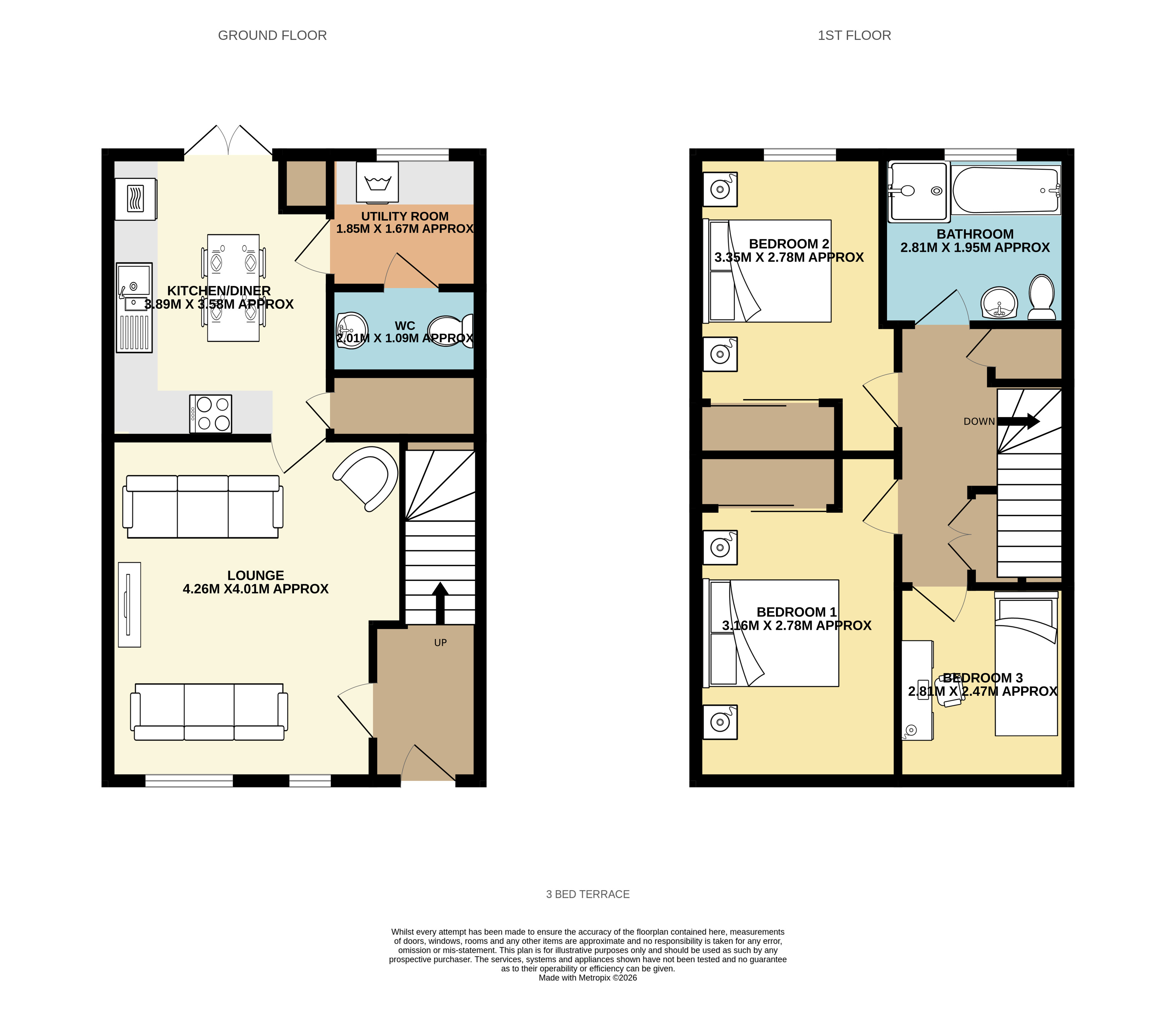 7, Deer Park Gardens, Aberdeen floorplan