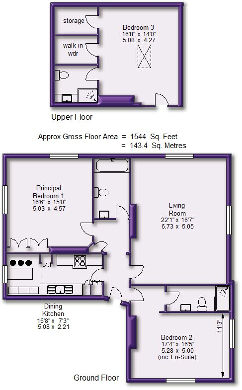 3 Bedrooms Flat for sale in Dunham Road, Altrincham WA14