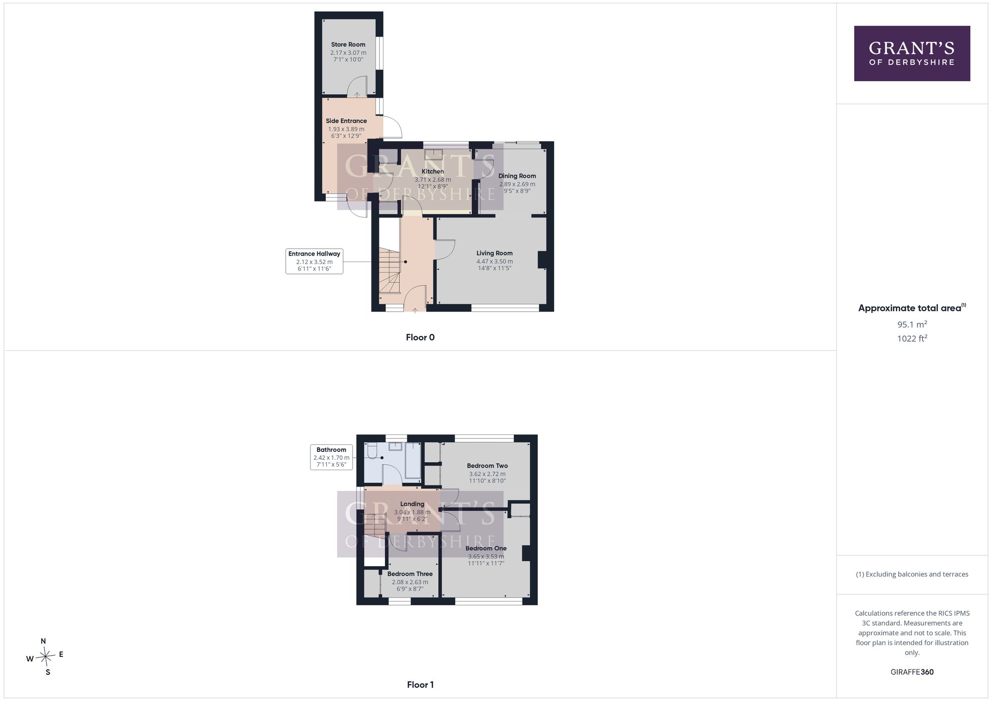 19 Mettesford, Matlock floorplan