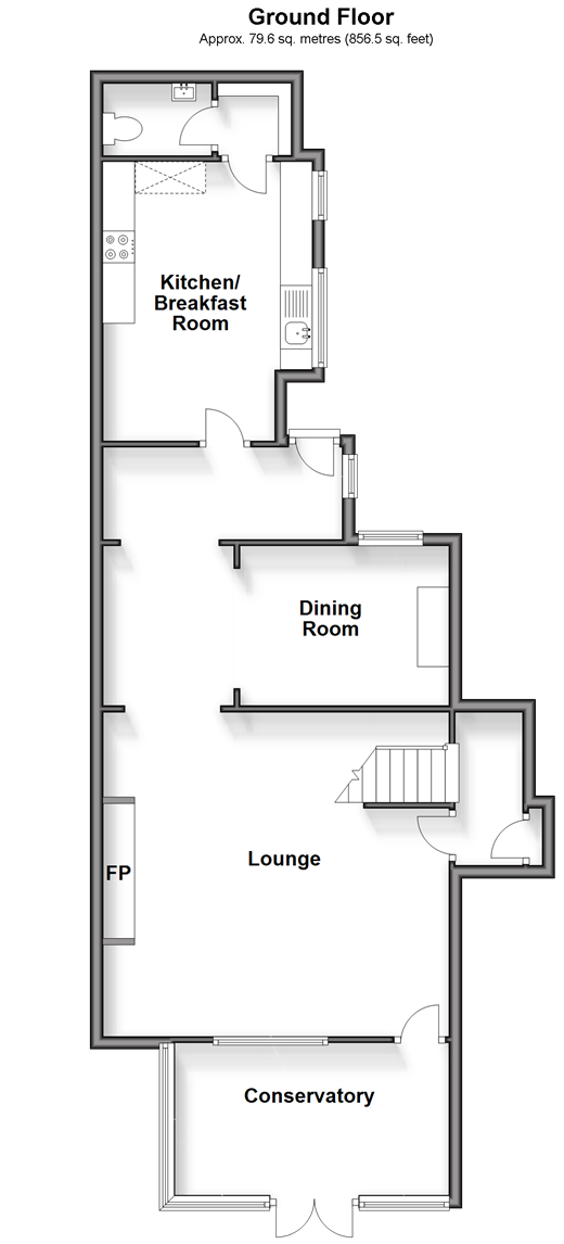 Staplers Road, Newport, Isle Of Wight PO30, 4 bedroom end terrace house for sale 67279256