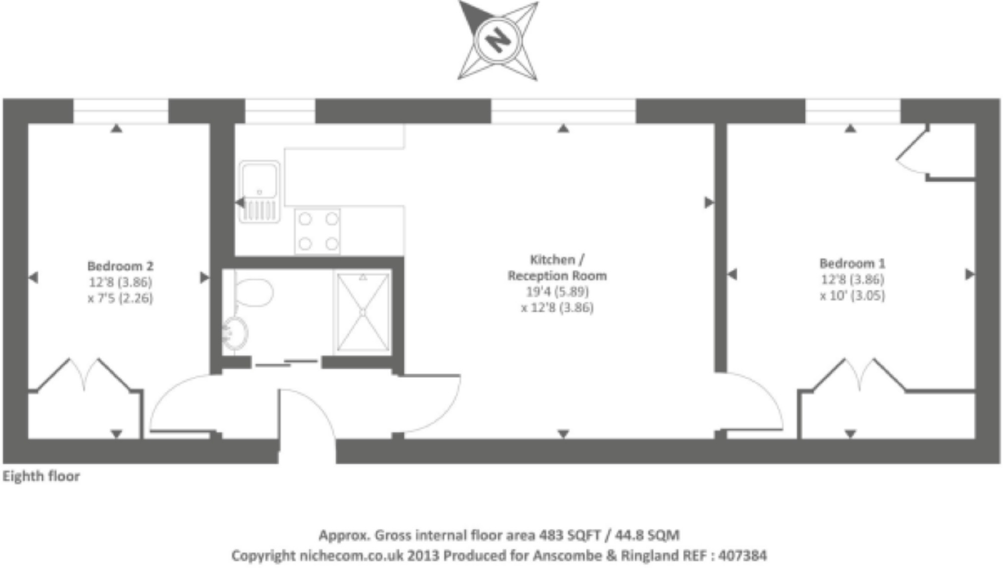 2 Bedrooms Flat to rent in Abercorn Place, Maida Vale, London NW8