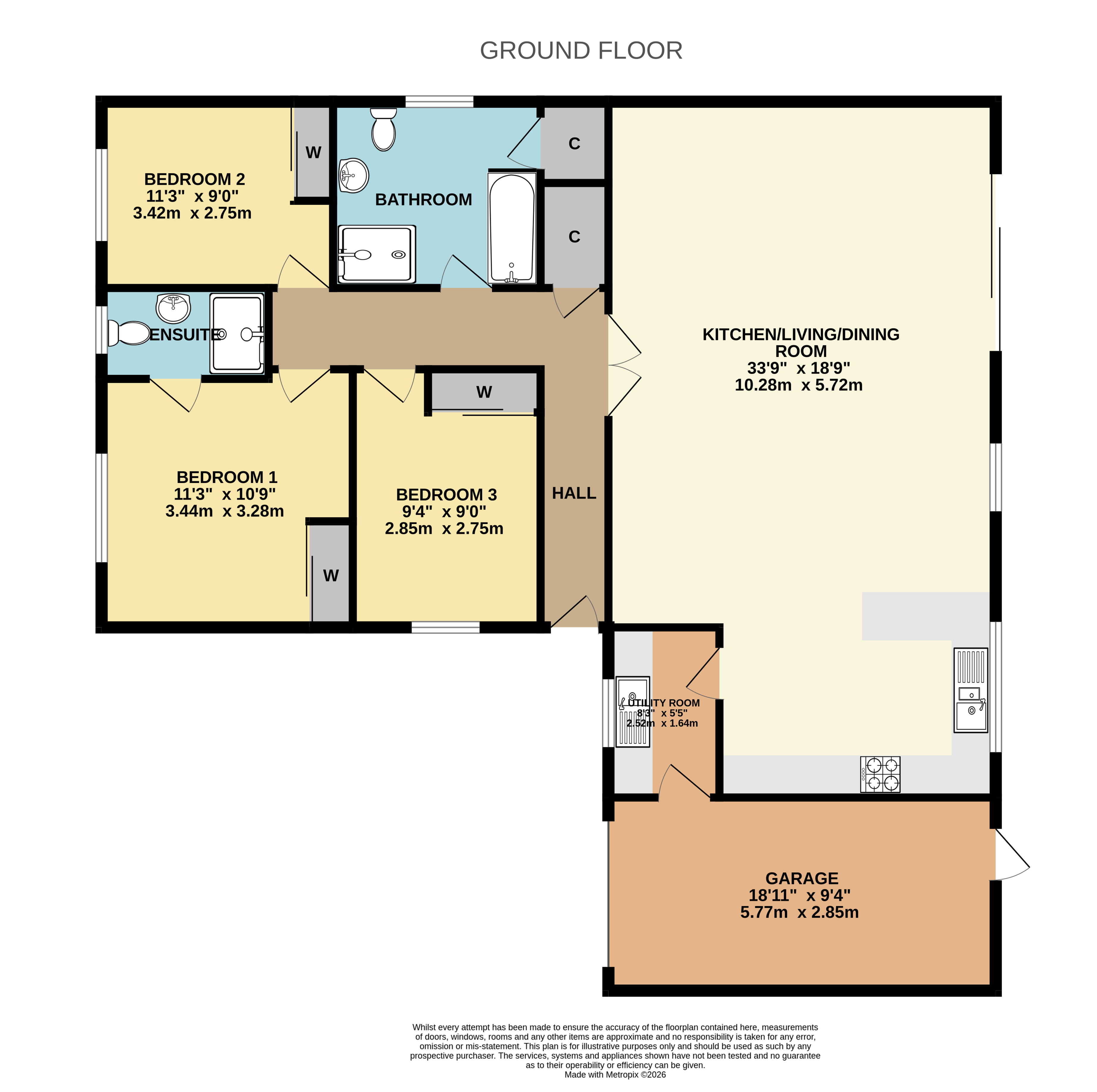 2 Aquamarine Drive, Barnstaple Devon, Devon floorplan