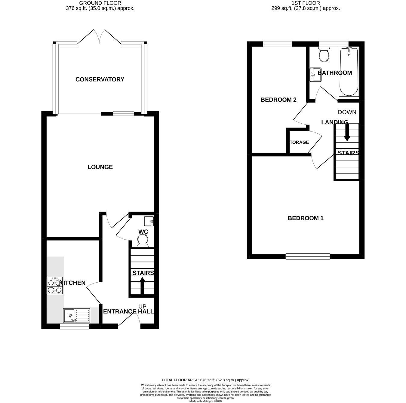3, Beachill Road, Wakefield floorplan