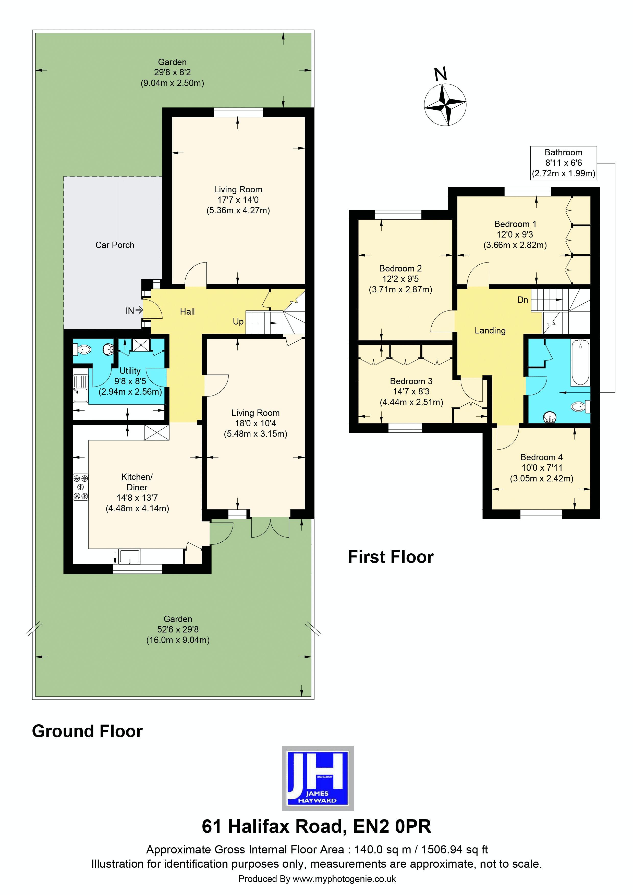 4 bed semidetached house for sale in Halifax Road, Enfield EN2 Zoopla