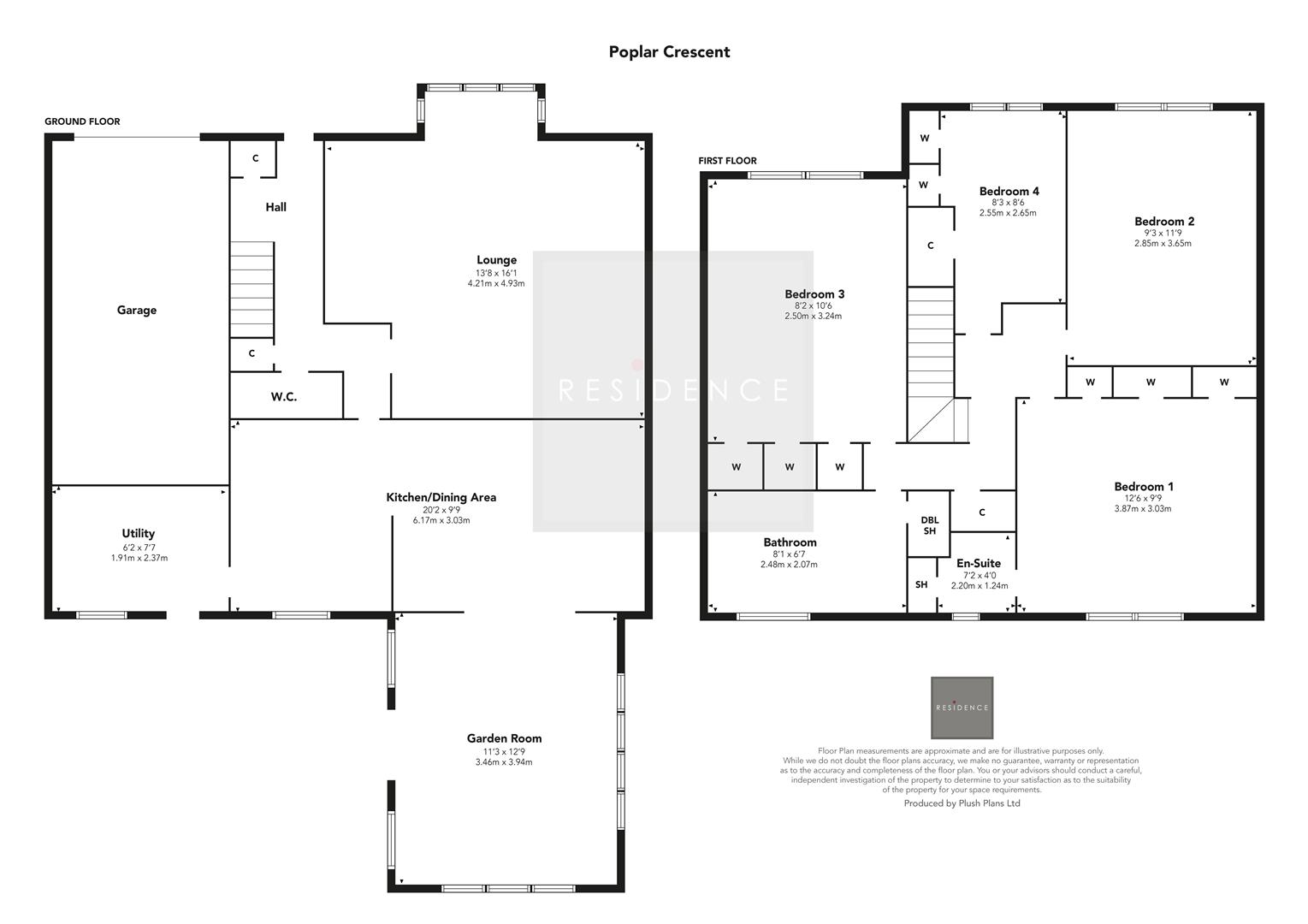 9, Poplar Crescent, Hamilton floorplan