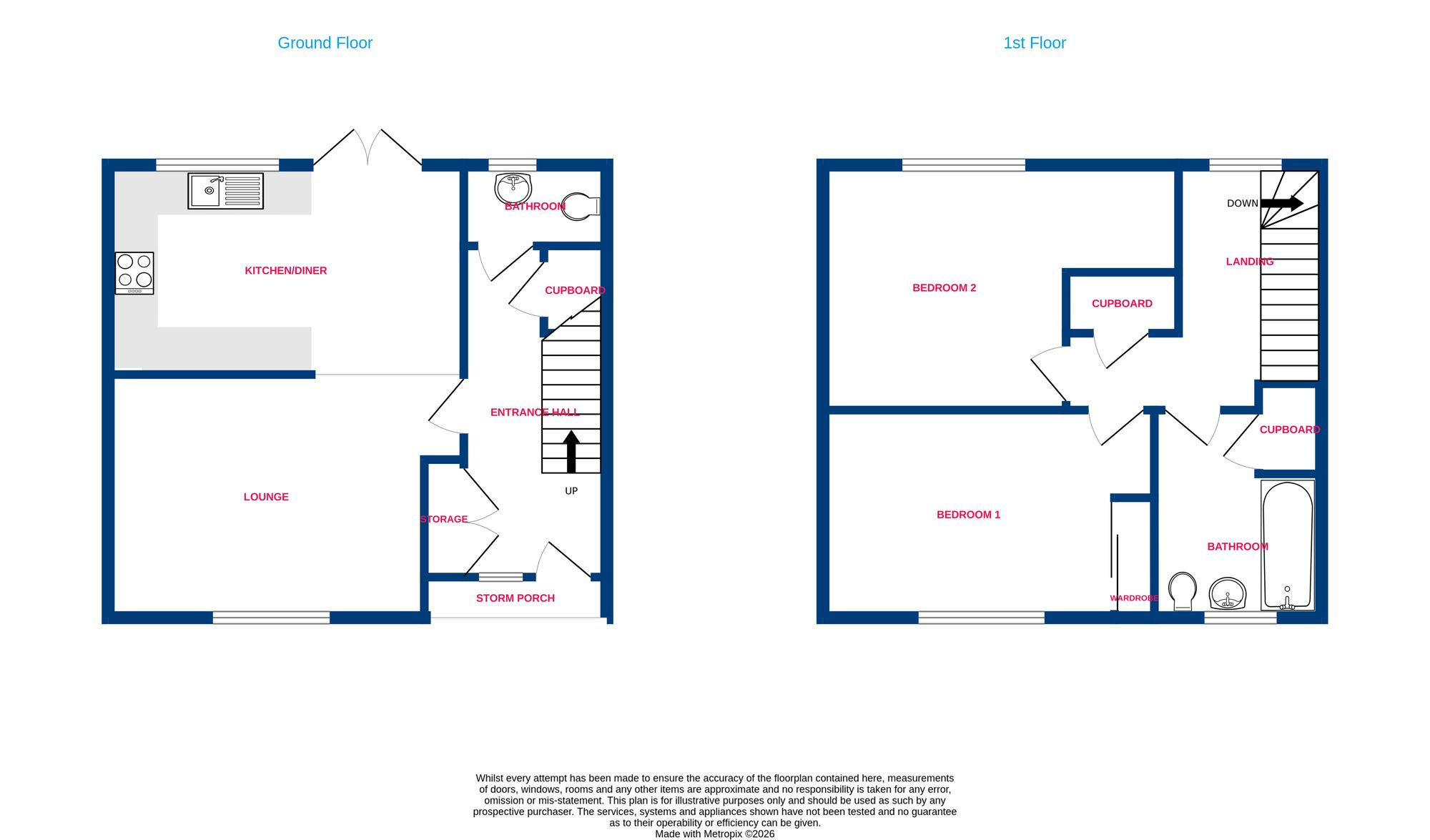 26 Clarendon Mews, Pitsea floorplan