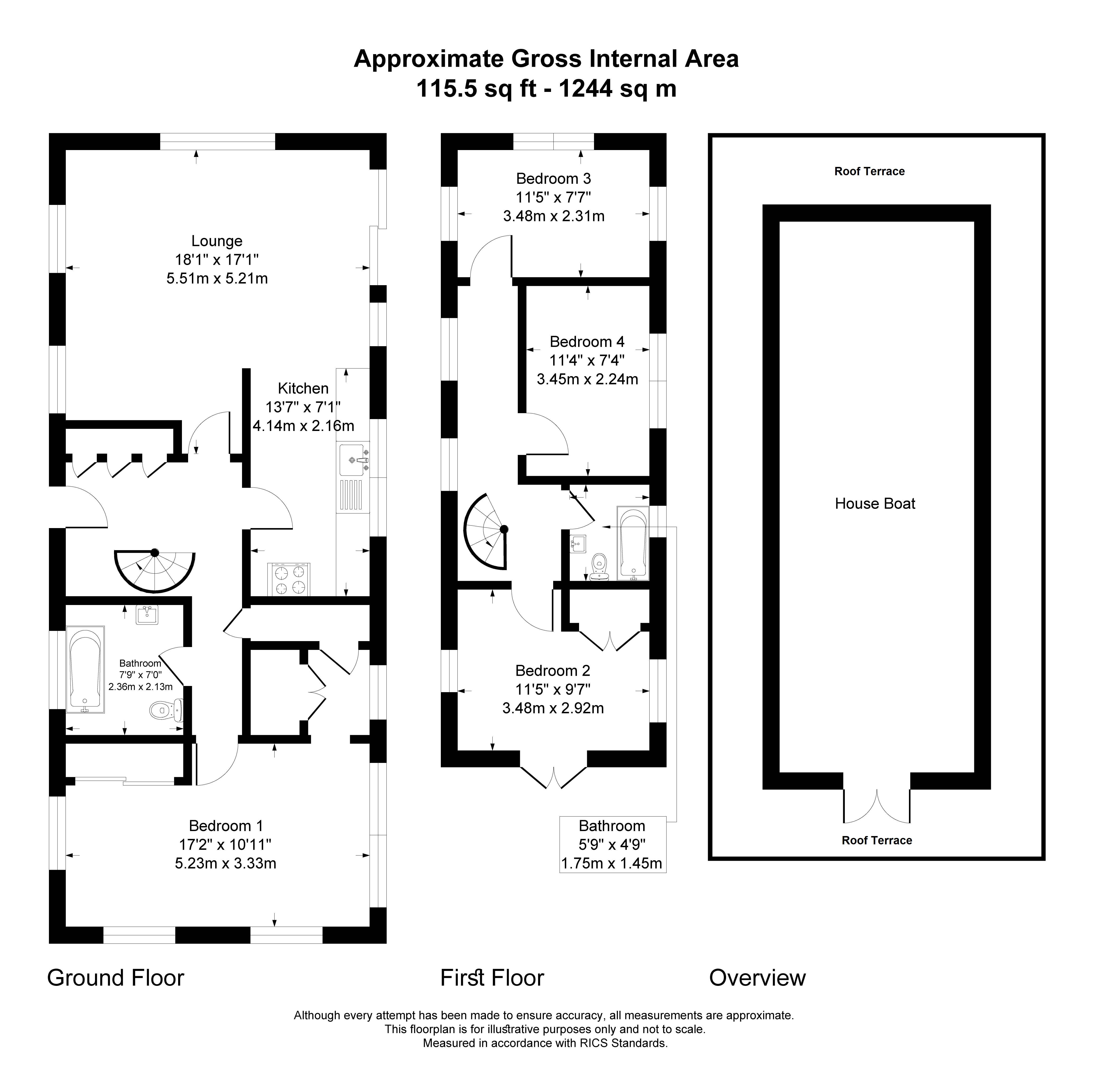St Didier, Taggs Island, Hampton floorplan