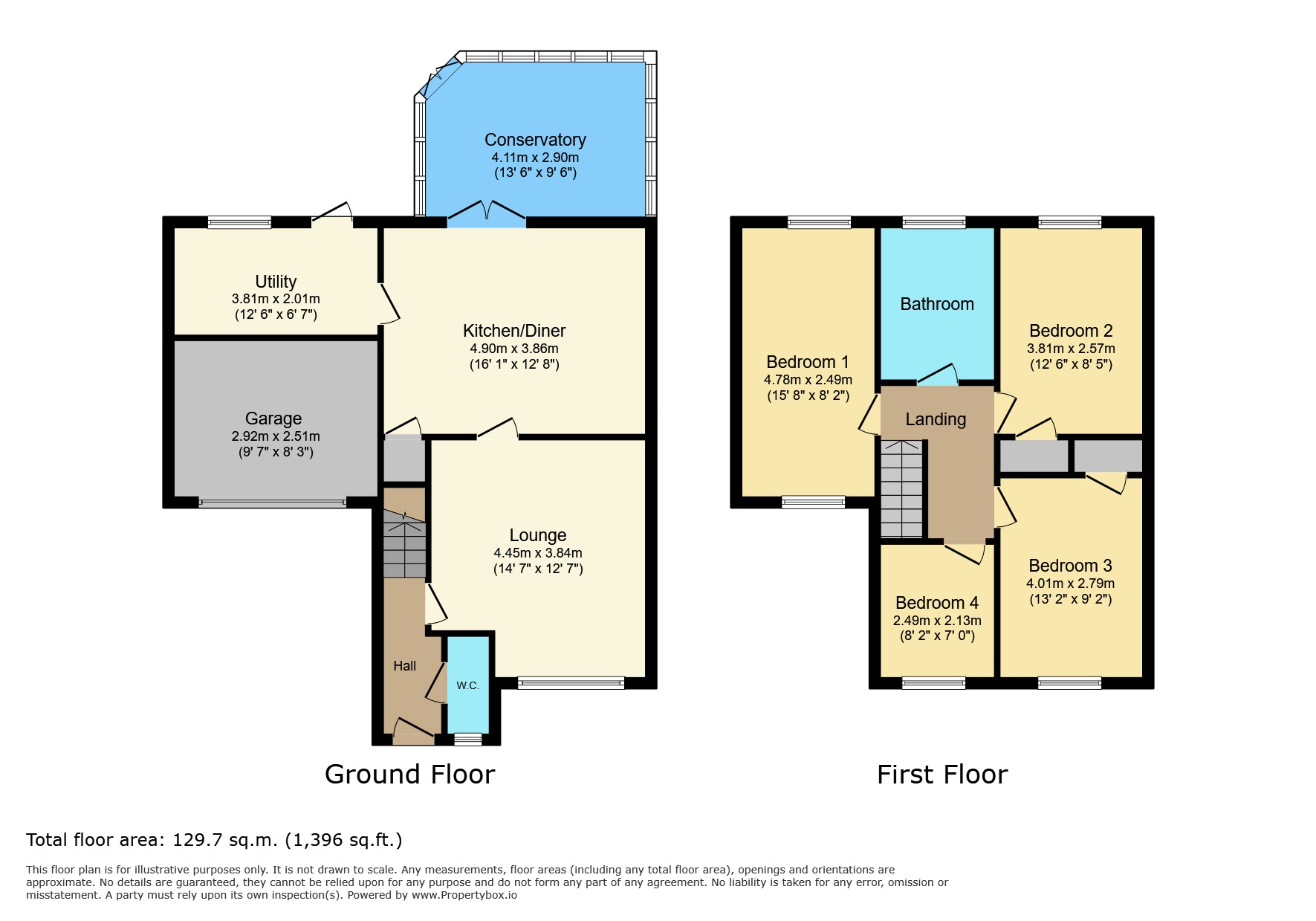 9 Cooper Lane, Leicester floorplan