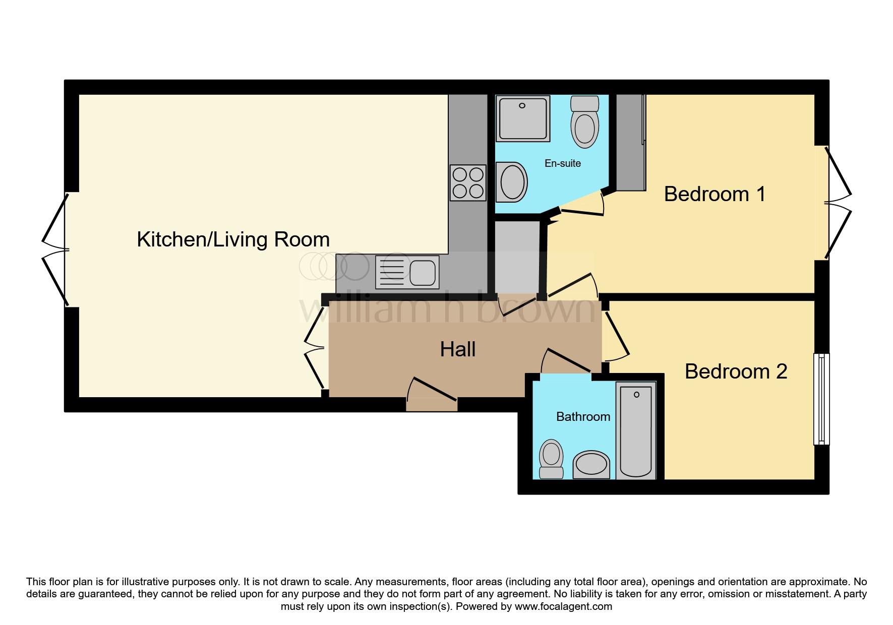 6, Ellies Court, 346, Shadwell Lane, Leeds floorplan