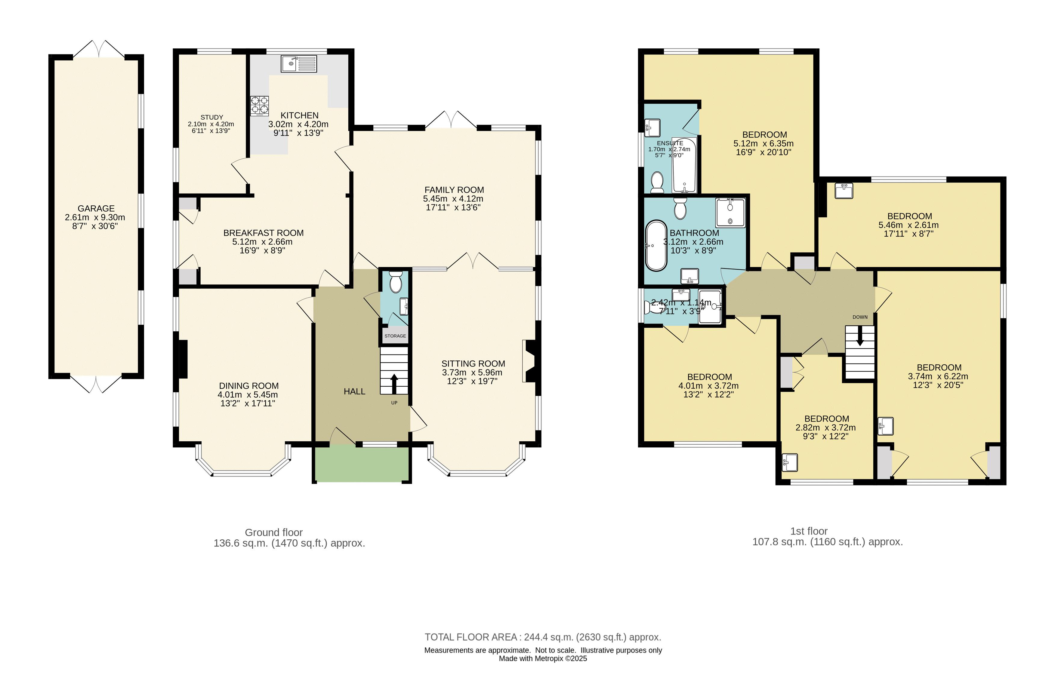 15, Wilmerhatch Lane, Epsom floorplan