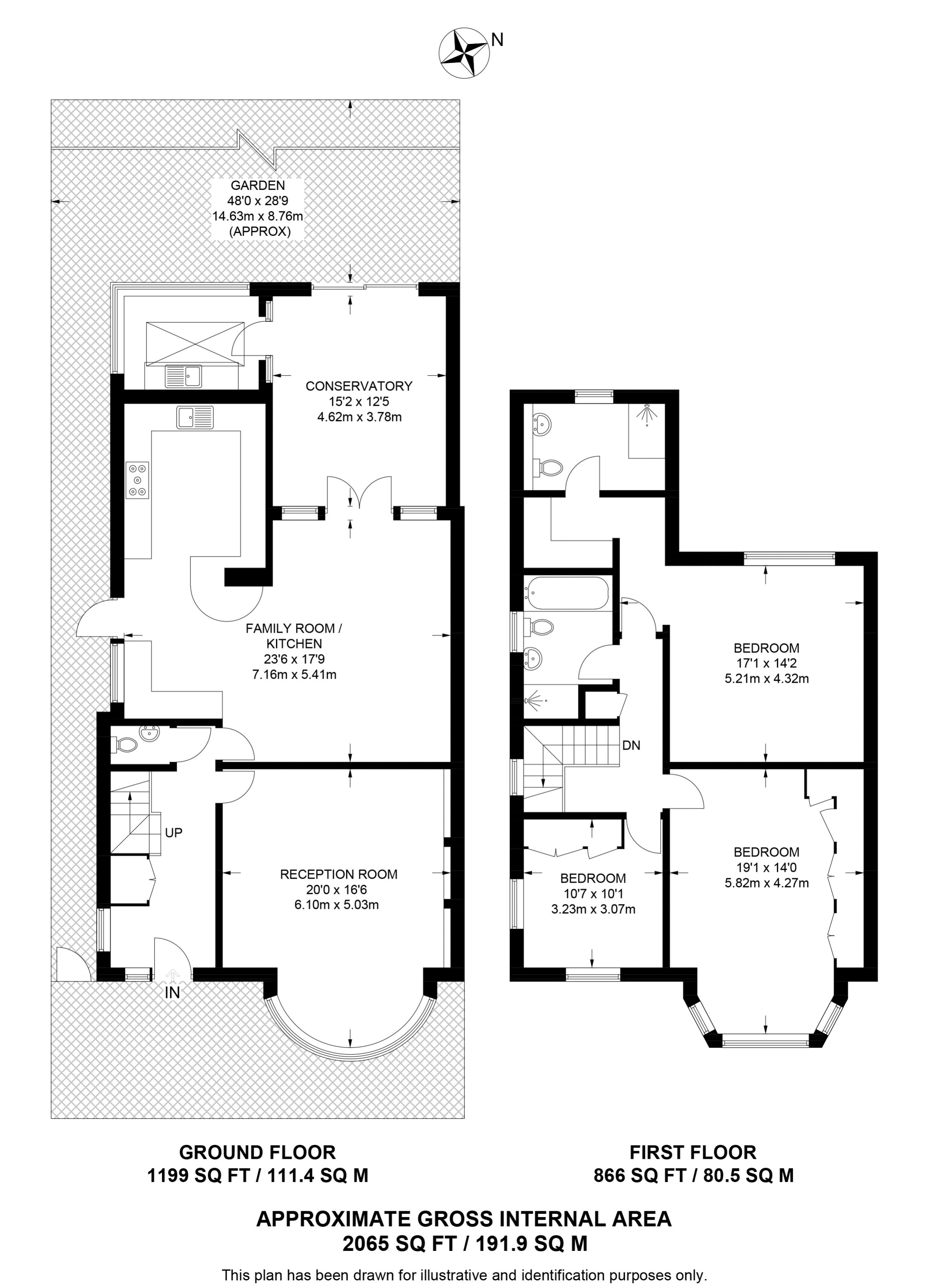 Heber Road, Cricklewood floorplan