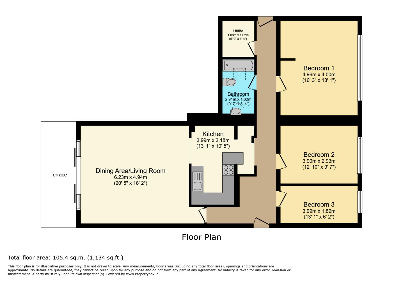 9 Bingham Court, Graham Road, Sheffield floorplan