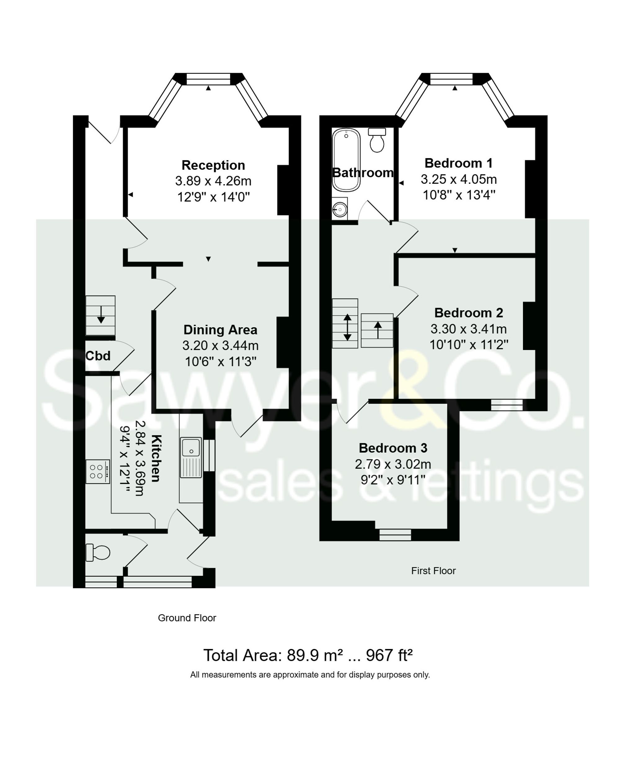 9 Coleridge Street, Hove floorplan