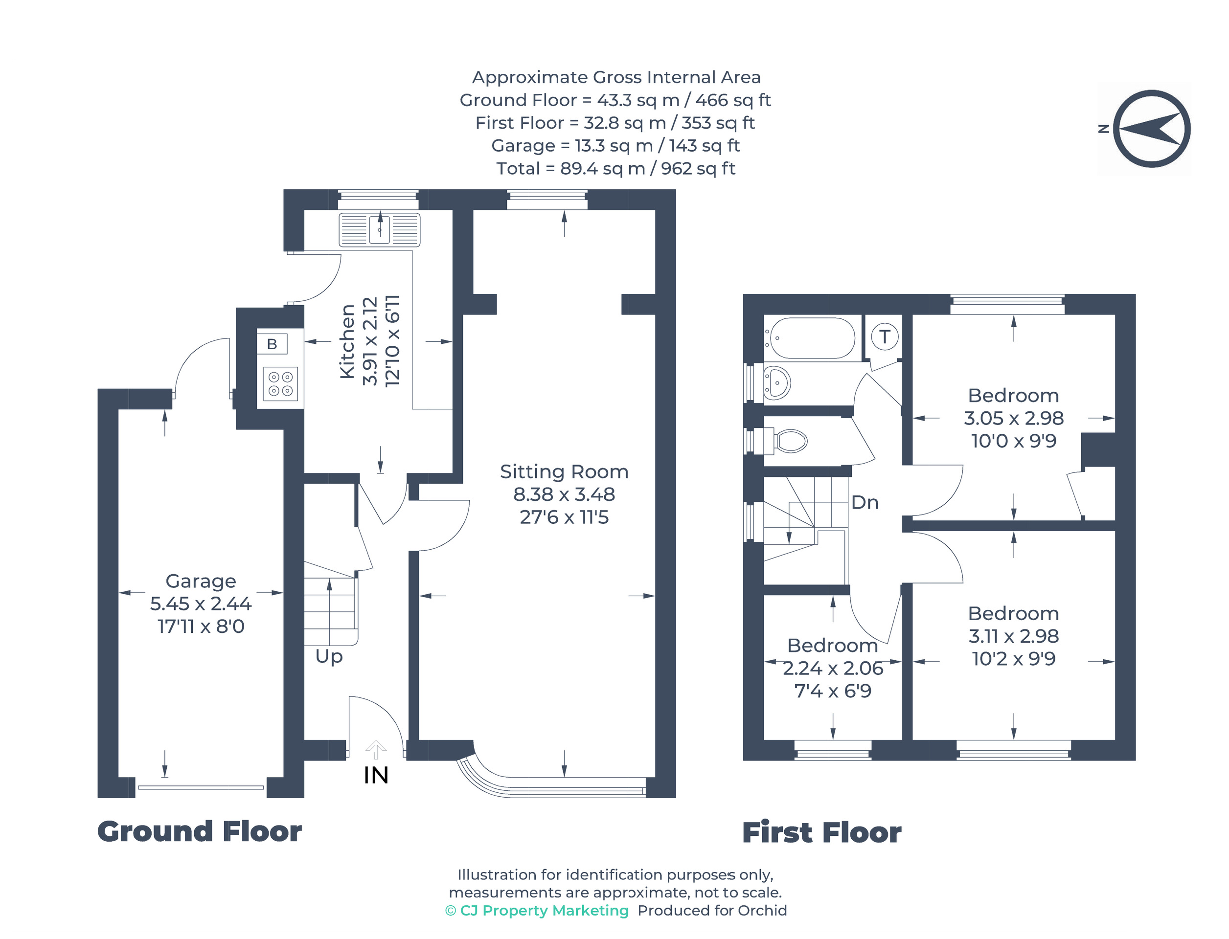 9 Swing Gate Lane, Berkhamsted floorplan