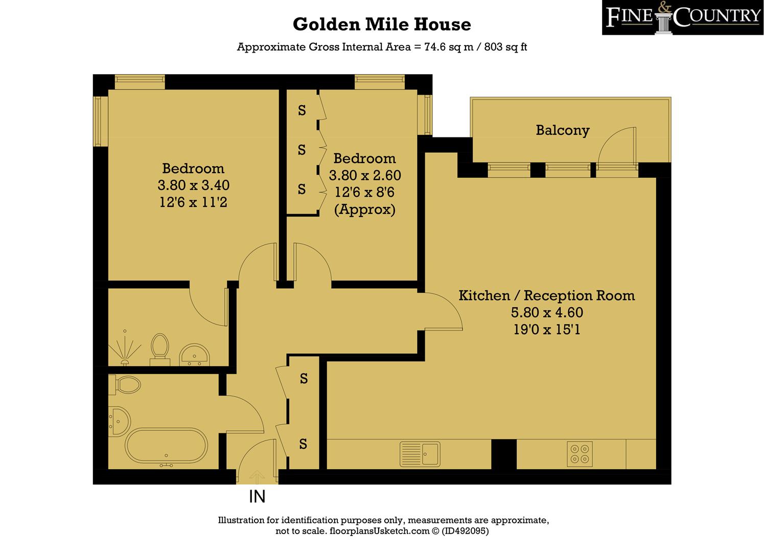 2 Bedrooms Flat for sale in Golden Mile House, Great West Quarter, Brentford TW8