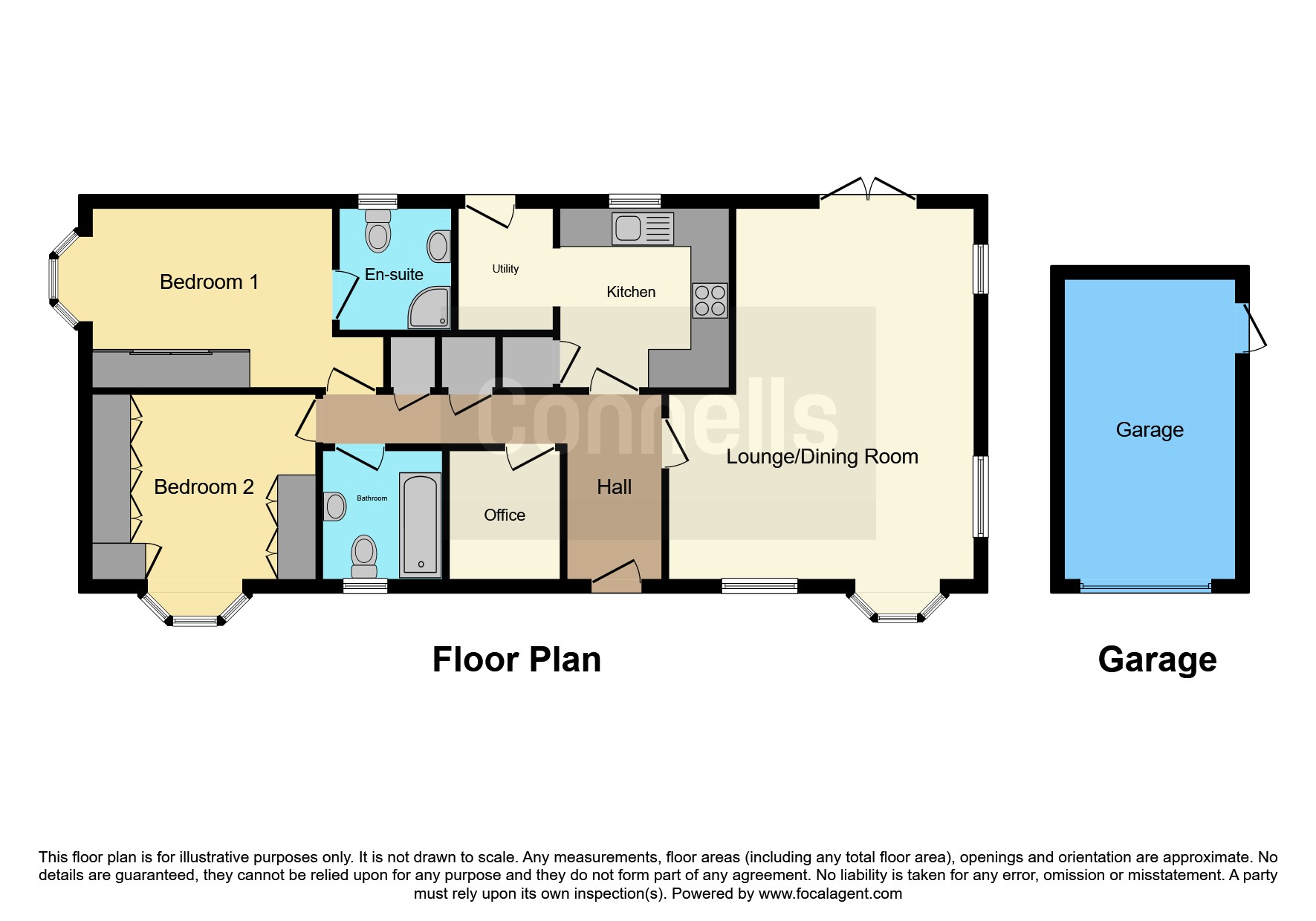 12, Lodge Park, Oakham floorplan