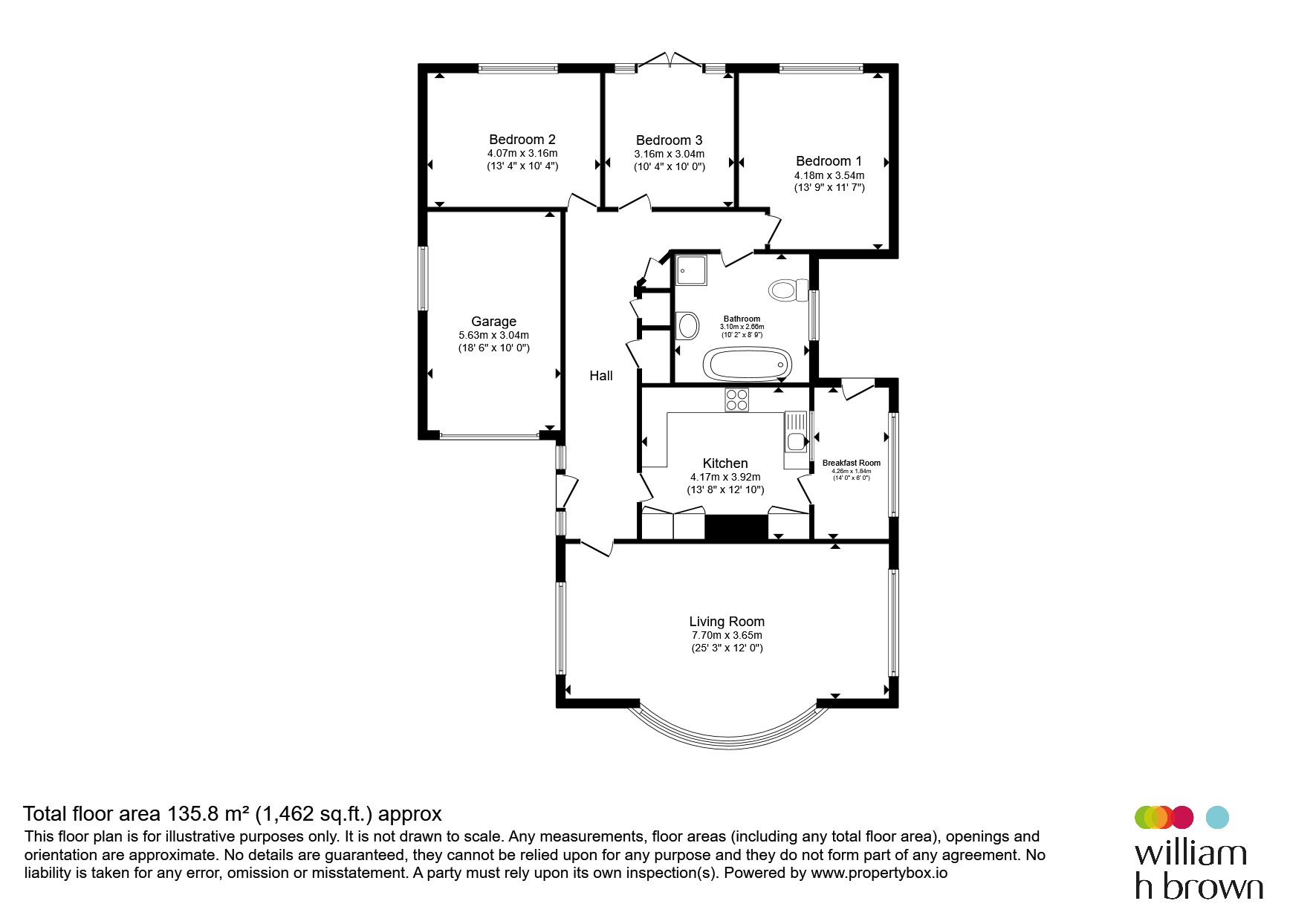 25, Ingham Road, Doncaster floorplan