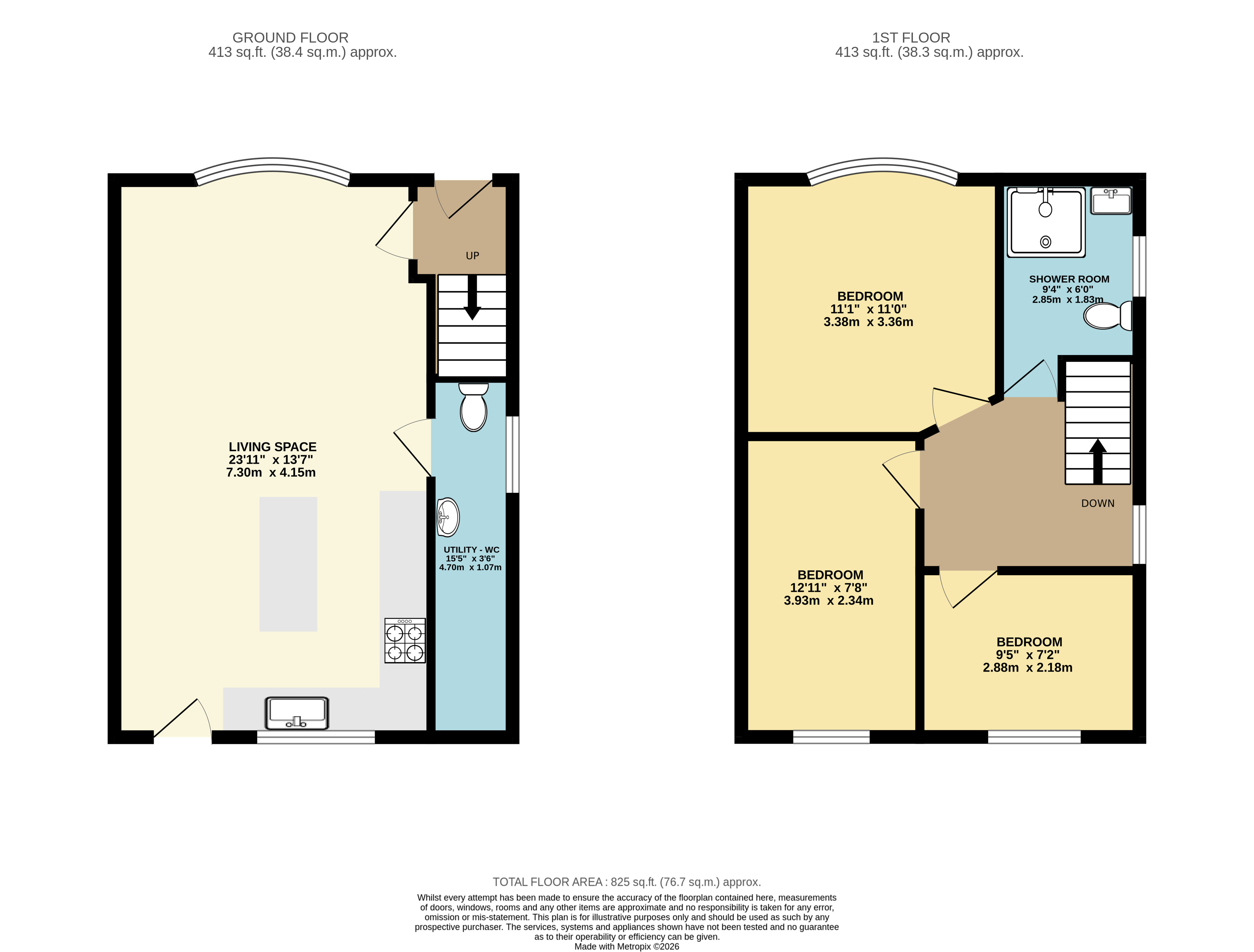 105, Stuart Road, York floorplan