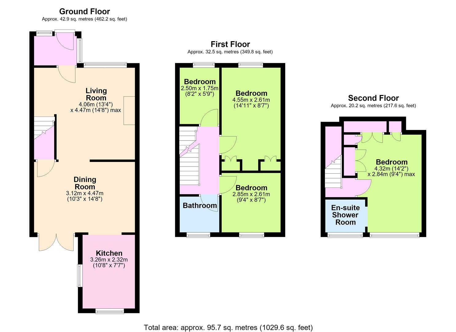 26, Rife Way, Ferring floorplan