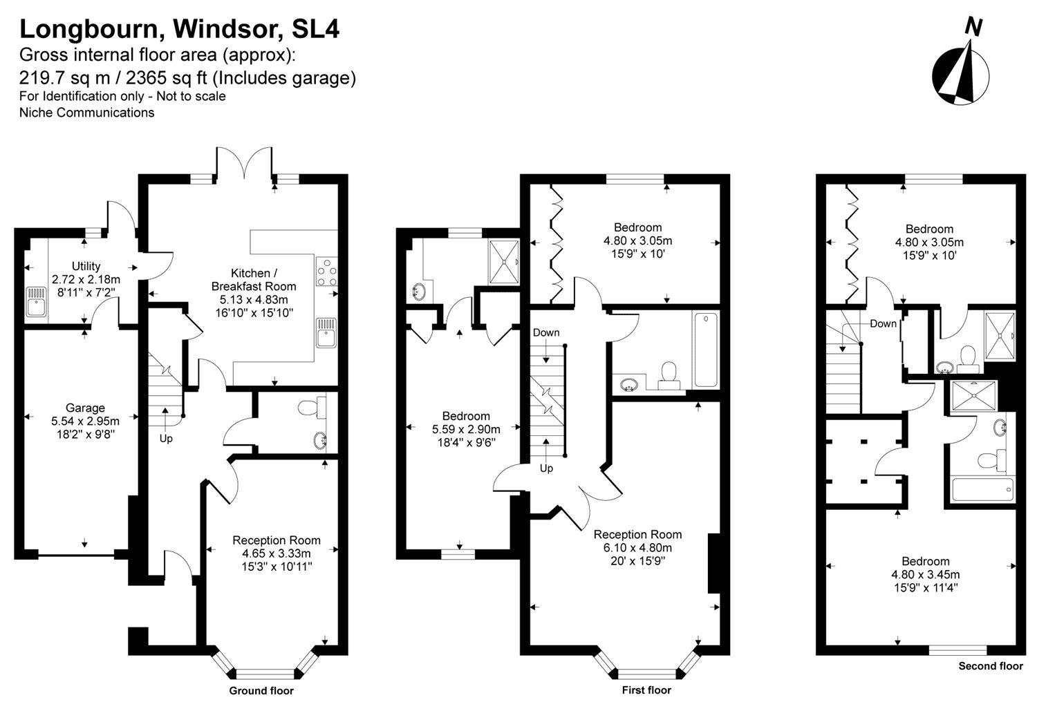 3, Longbourn, Berkshire floorplan