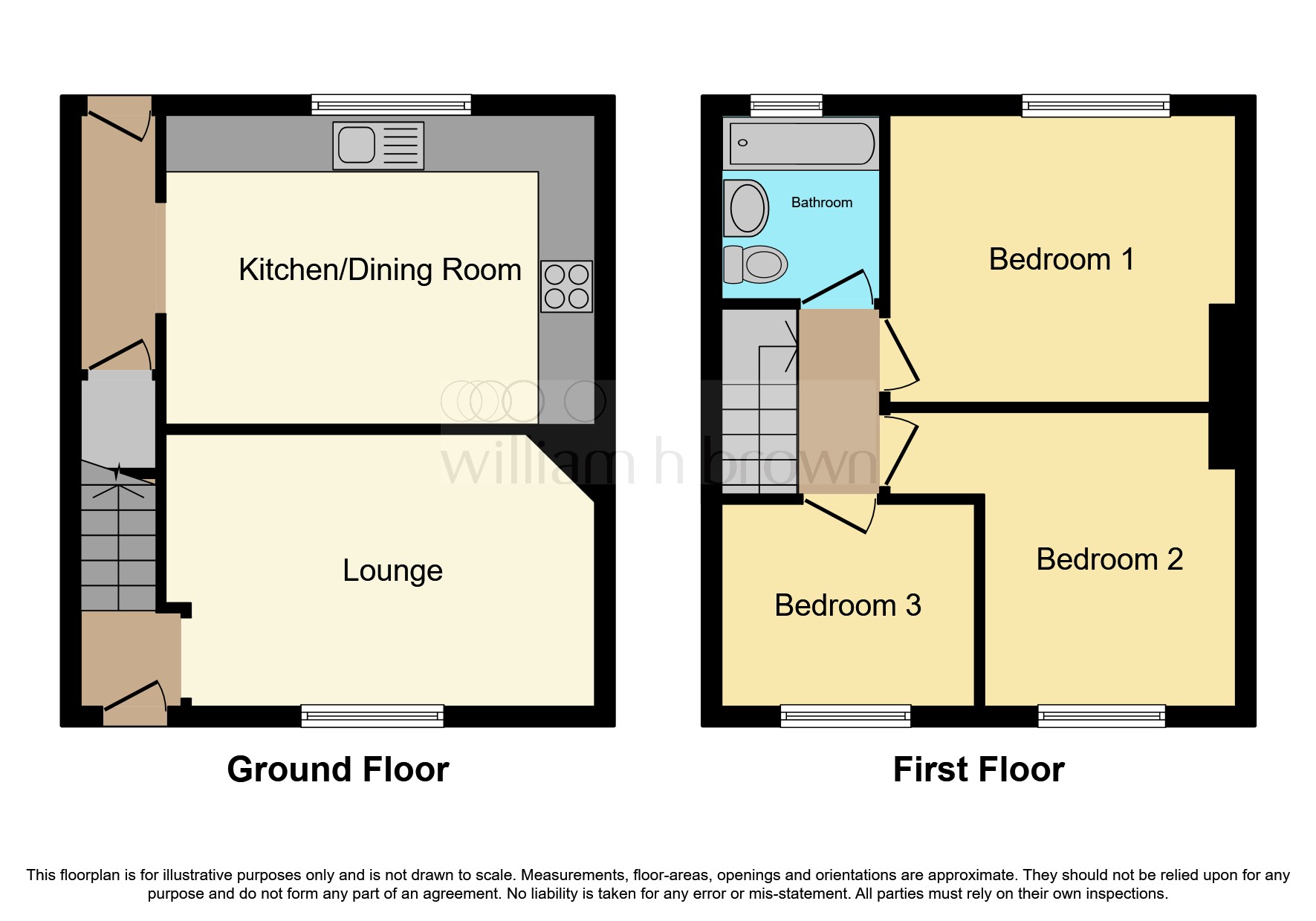 Foxcliffe, Brotherton, Knottingley WF11, 3 bedroom terraced house for