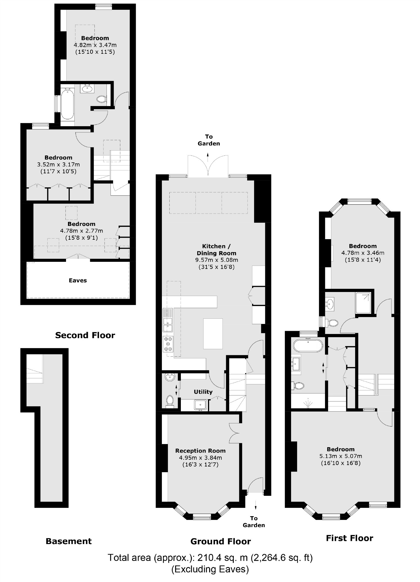 Caldervale Road, London SW4, 5 bedroom terraced house for sale